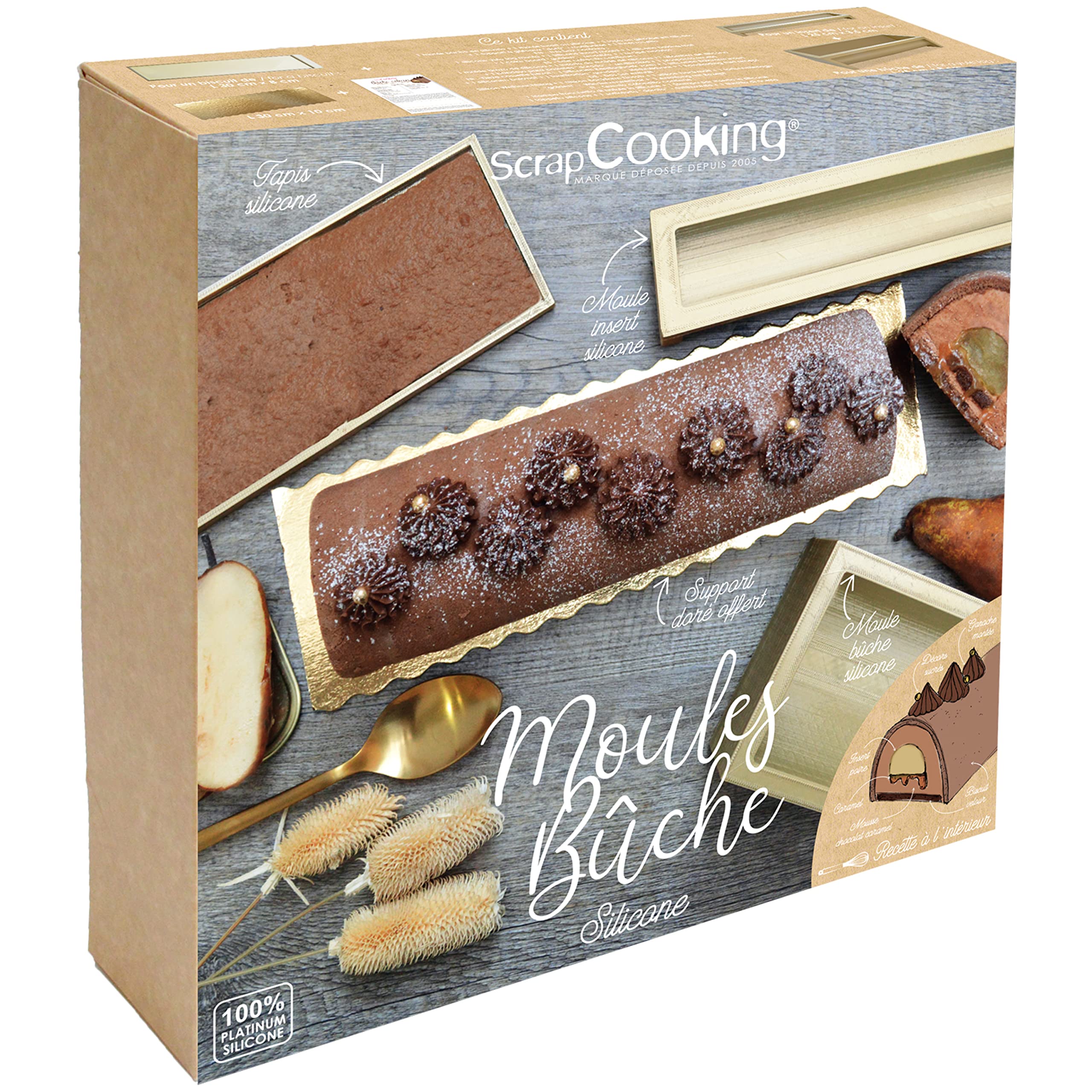 scrapcooking-moules-kit-b-che-no-l-1939-dor-classique image 1