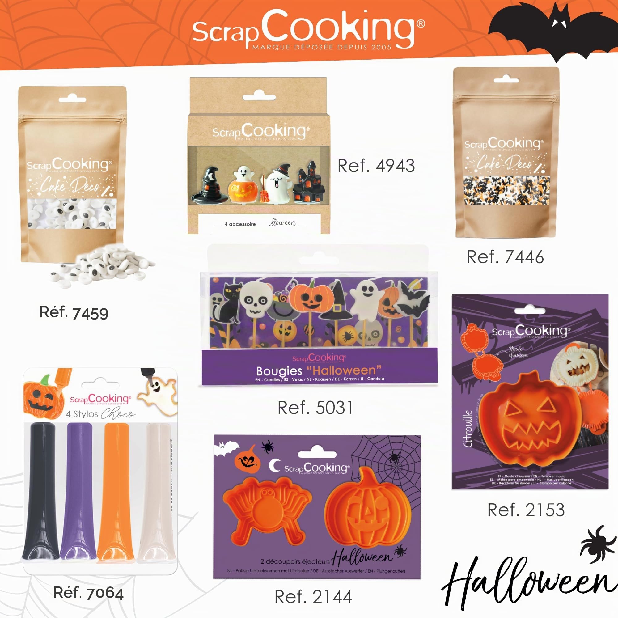 scrapcooking-5298-kit-tampon-biscuits-halloween-bois image 8
