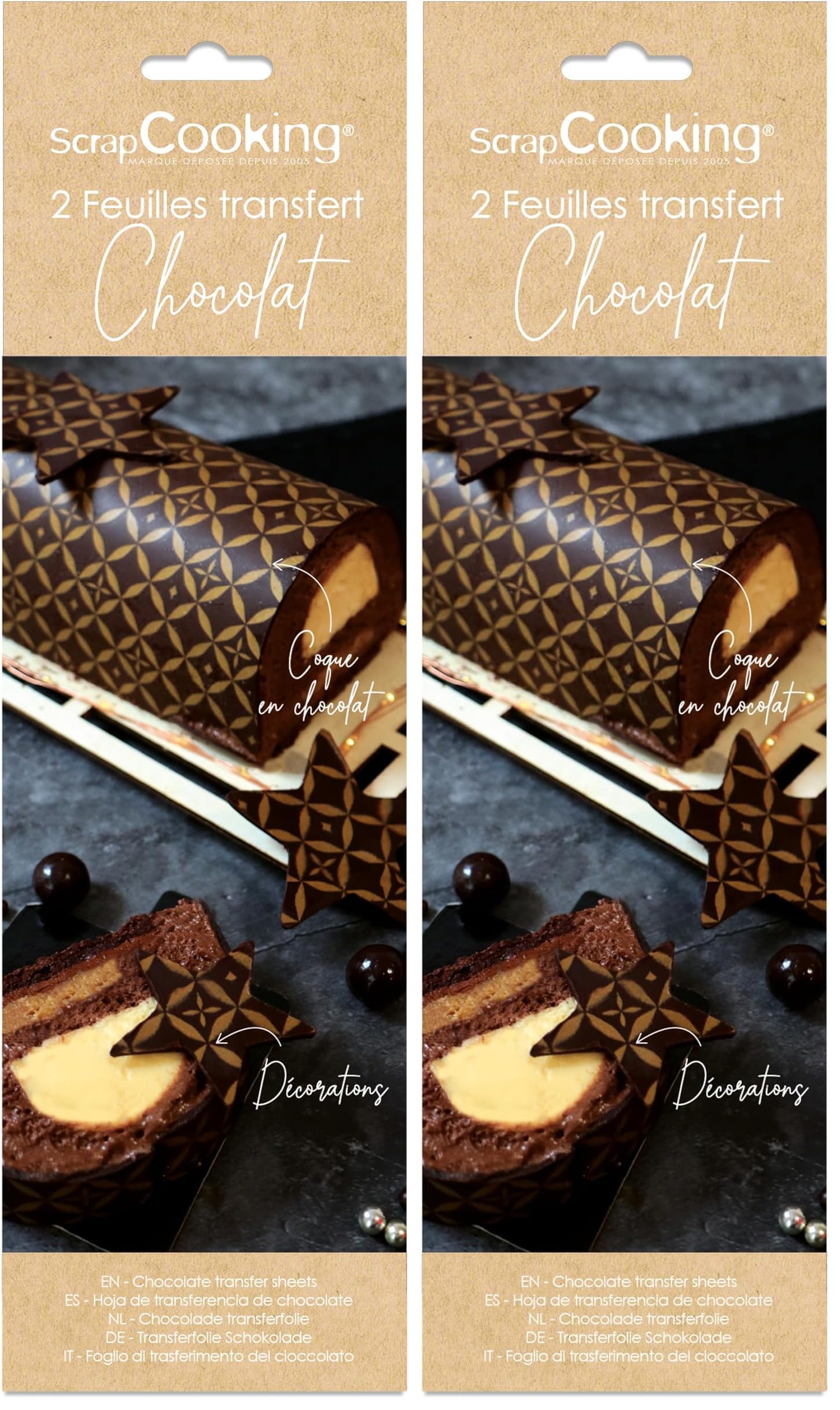 scrapcooking-mat-riel-feuilles-transfert-couture-chocolat-x2 image 8