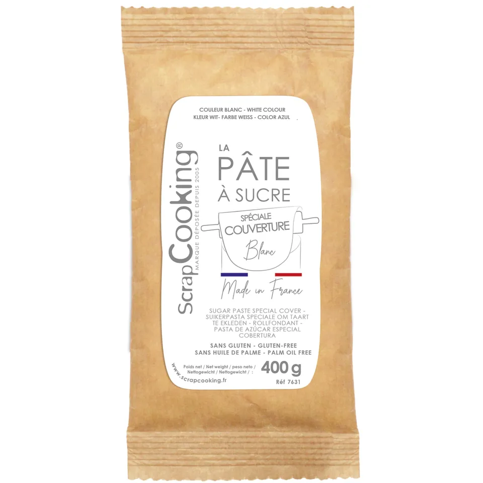 scrapcooking-p-tes-sucre-p-te-couverture-blanche-400-g-sans-gluten image 1