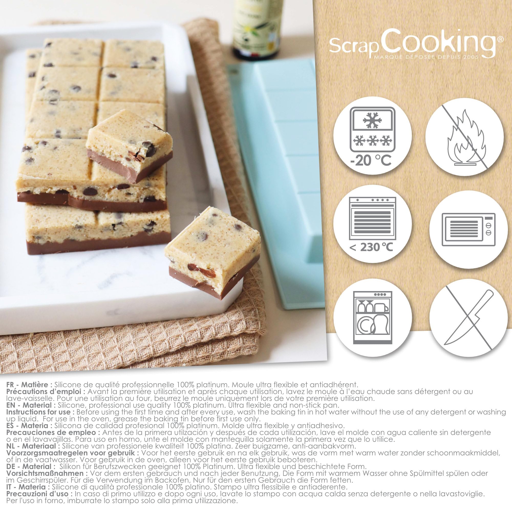 scrapcooking-moules-6720-moule-tablette-fourr-e-silicone image 6