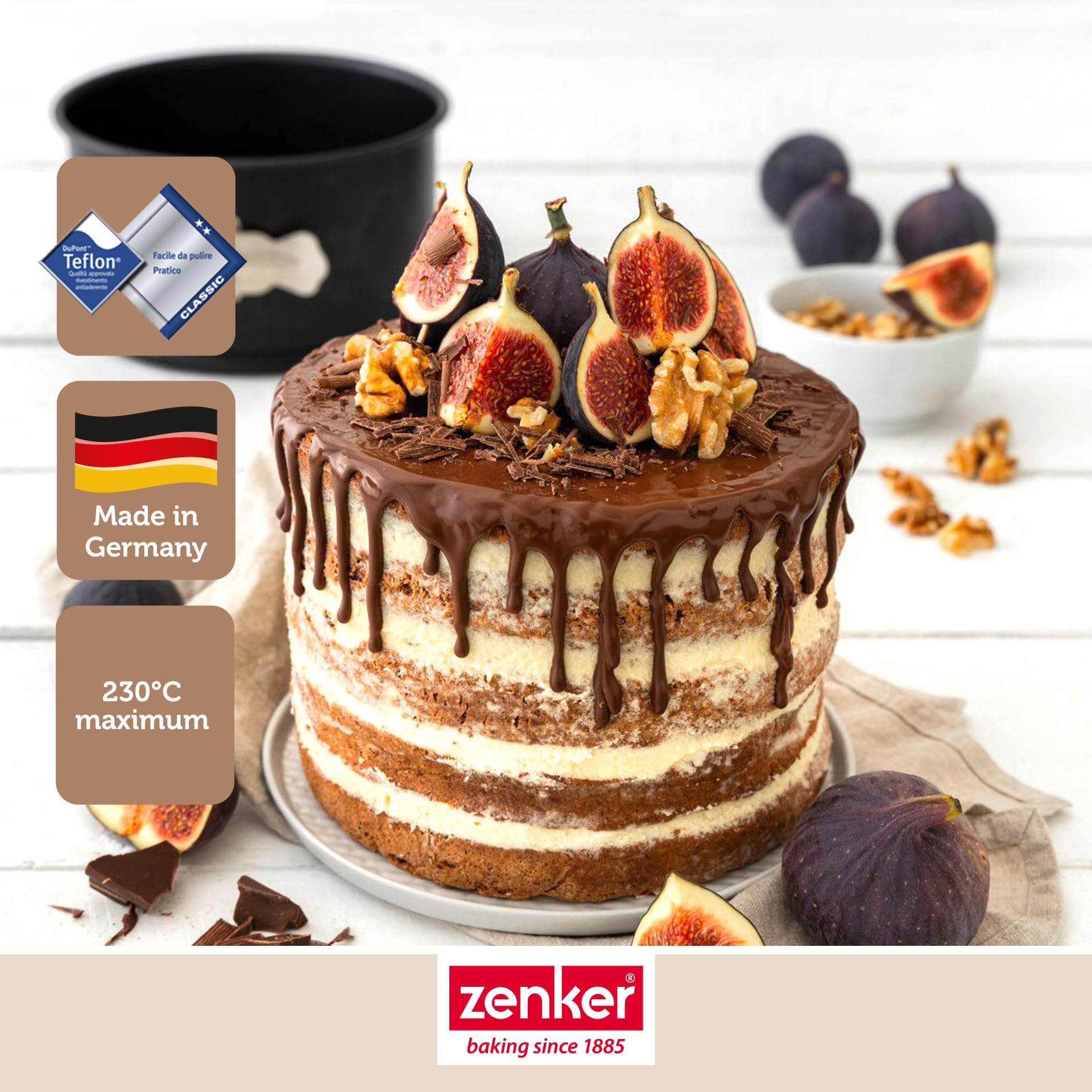zenker-black-metallic-moule-panettone-7520-18-cm-charni-re image 2
