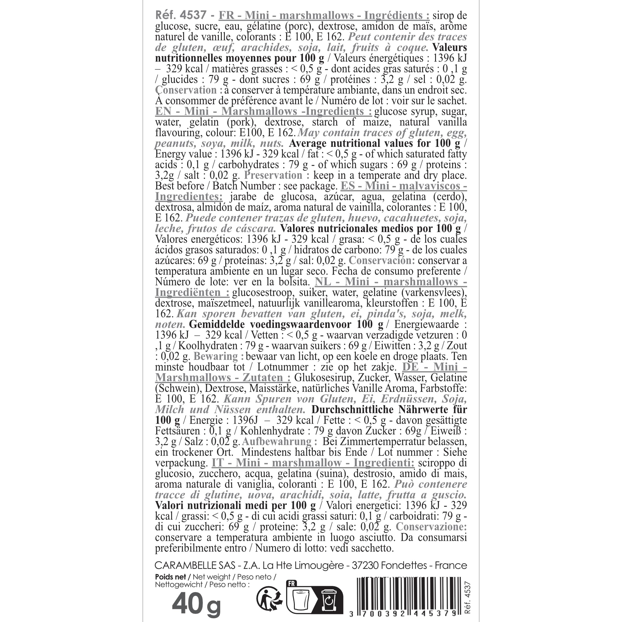 scrapcooking-d-corations-4537-minis-marshmallow-pot-40-g image 2