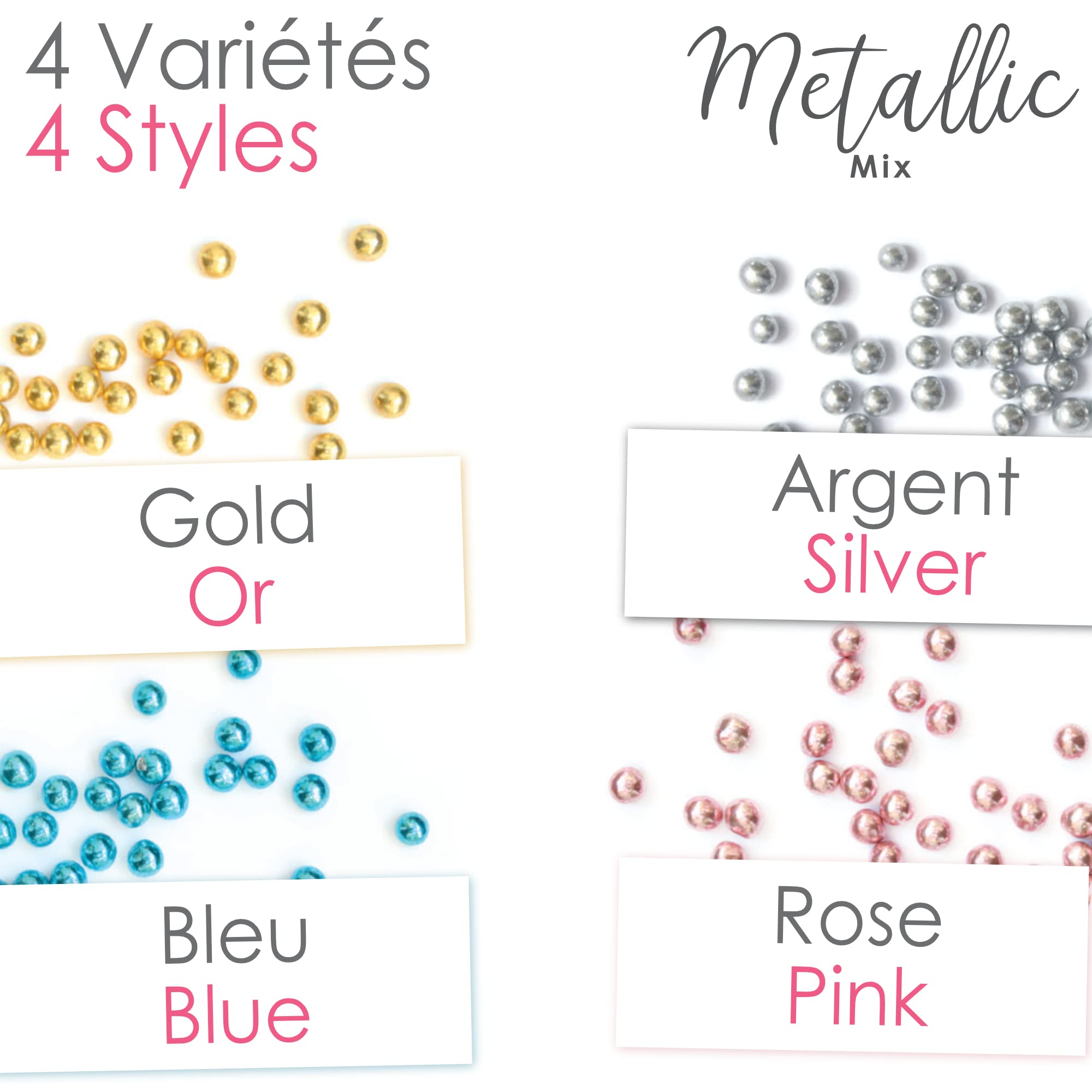 scrapcooking-d-corations-7518-metallic-mix-d-cors-sucr-s-64-g image 4