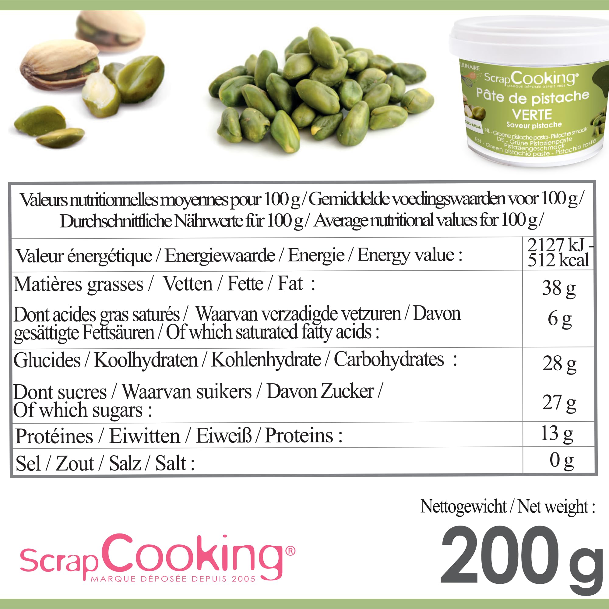 scrapcooking-4498-p-te-de-pistaches-verte-ingr-dient-200g image 2