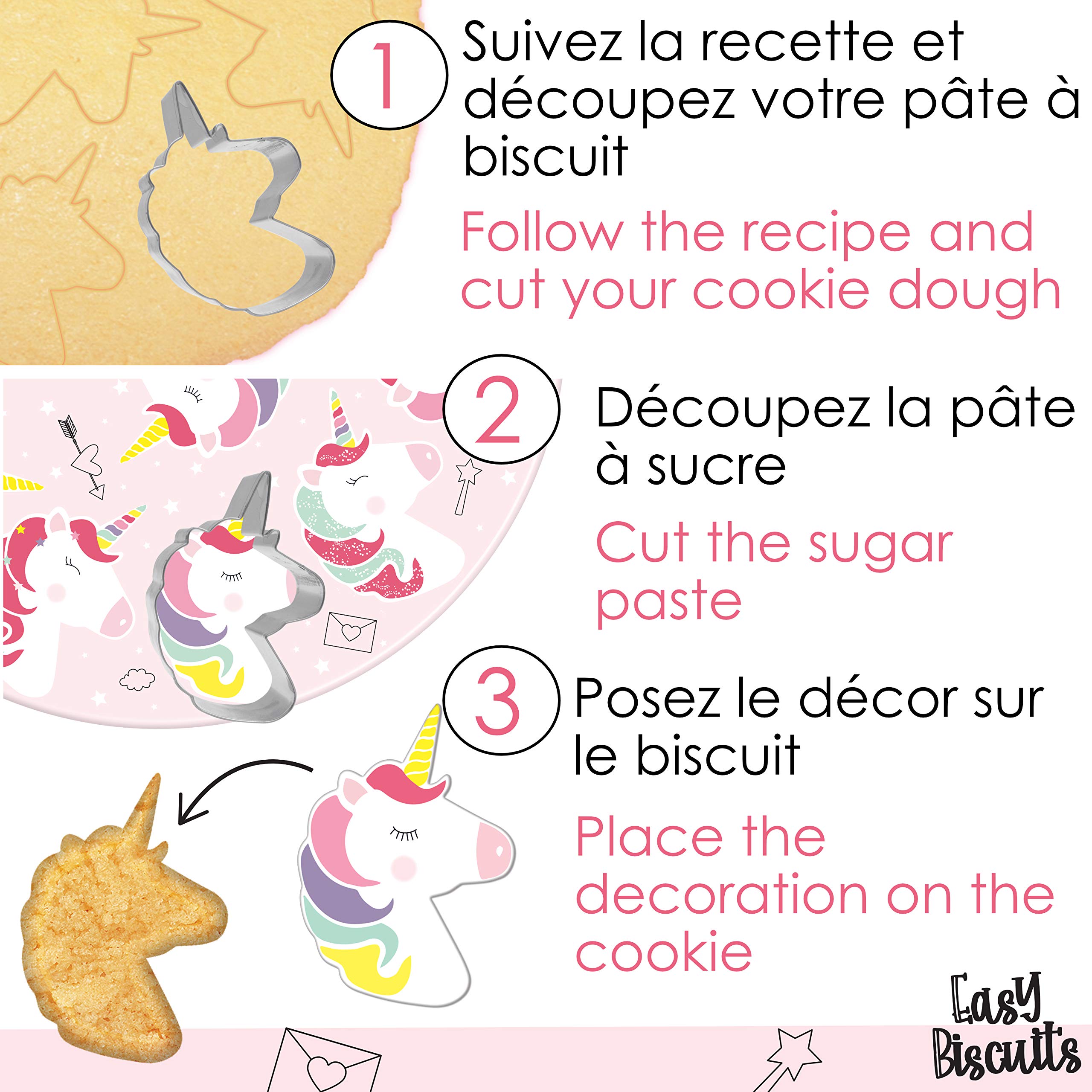 scrapcooking-kit-p-tisserie-easy-biscuits-licorne-7293-12-biscuits image 5