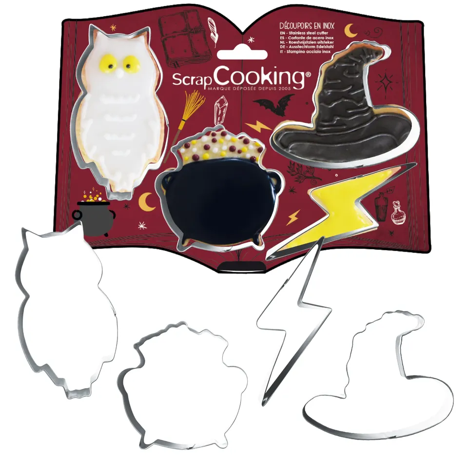 scrapcooking-emporte-pi-ces-sorcier-inox-2071-lot-4 image 1