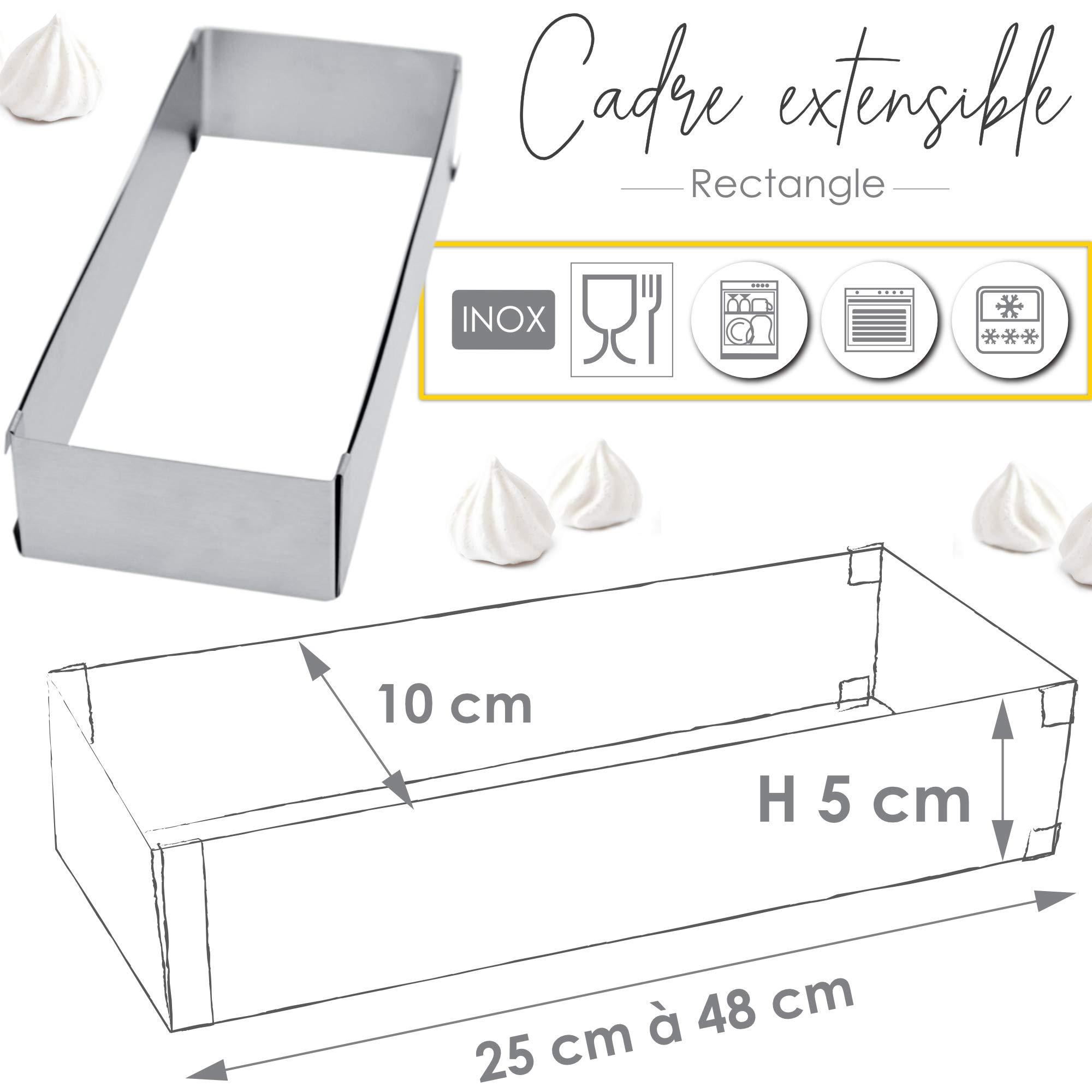 scrapcooking-moules-1916-cadre-rectangulaire-extensible-inox-25-48-cm image 4