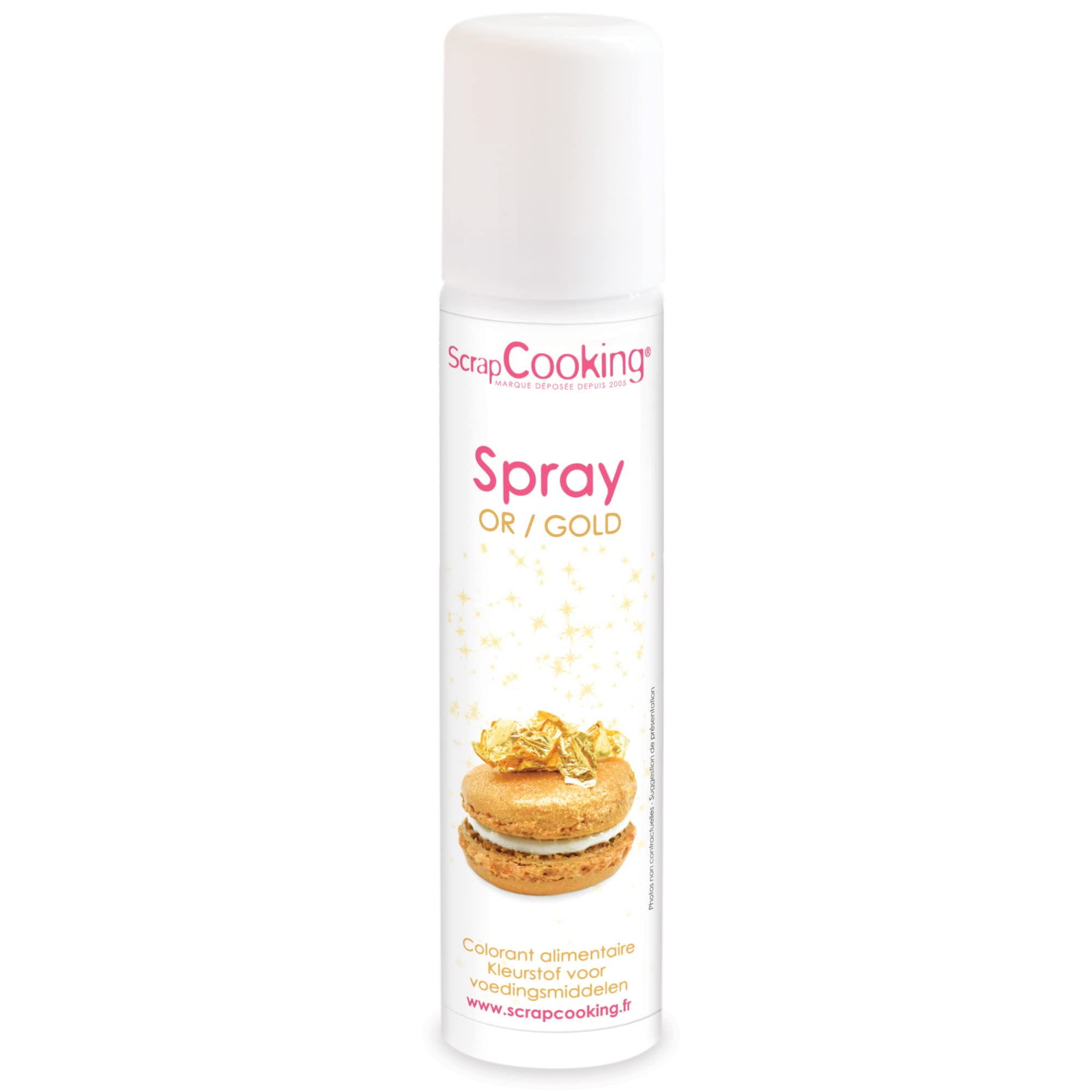 scrapcooking-colorants-spray-or-75-ml-surface-comestible image 1