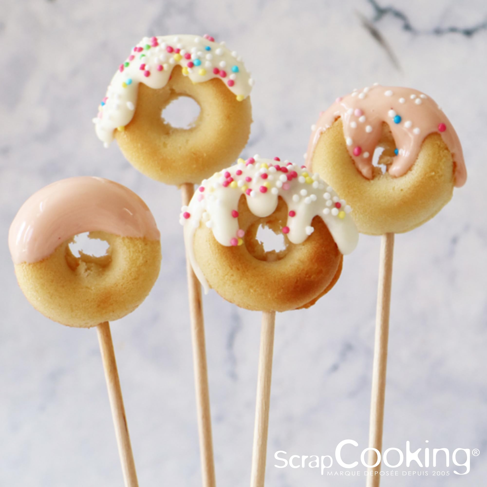 scrapcooking-moules-mini-donuts-silicone-3188-vert-d-eau image 4