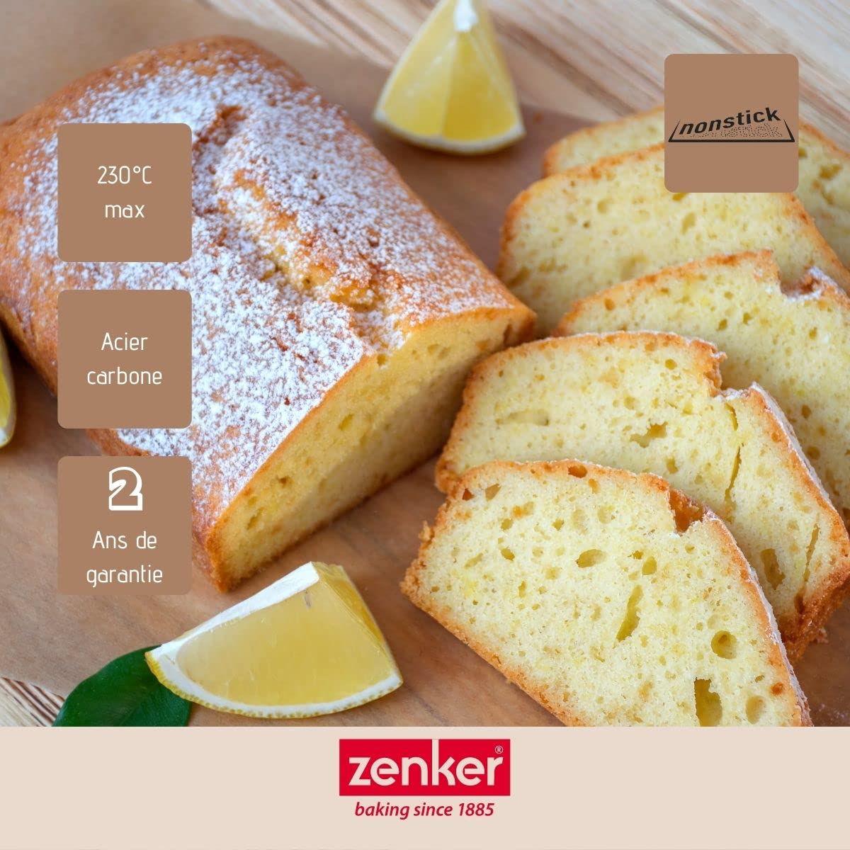 zenker-black-metallic-moule-cake-23-4cm-acier-antiadh-sif image 4
