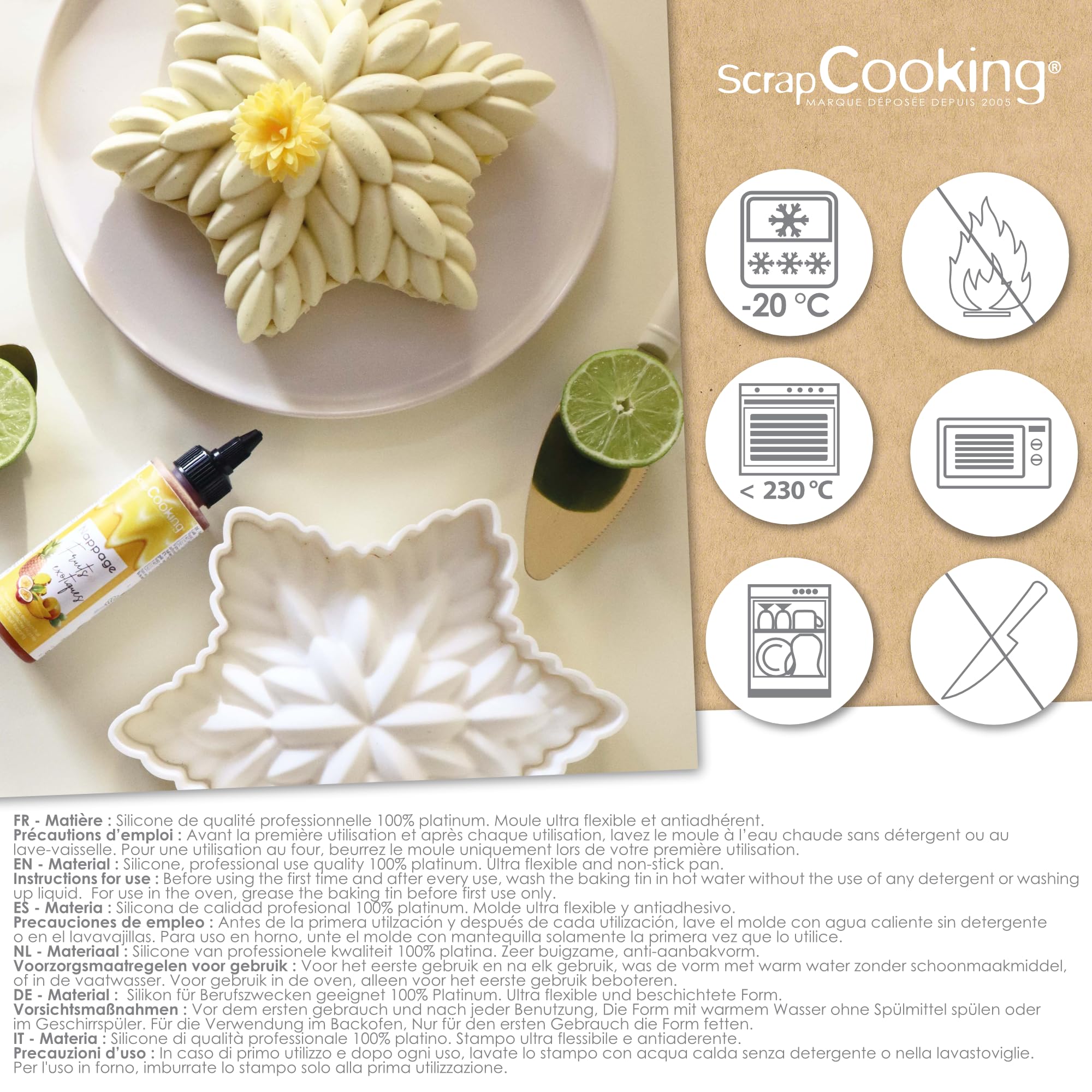 scrapcooking-moules-c-leste-silicone-3d-23-cm-toile-flocon image 5