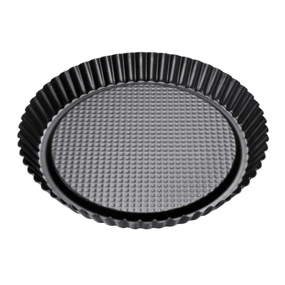 zenker-black-metallic-moule-tarte-renvers-e-28-cm-antiadh-sif image 1