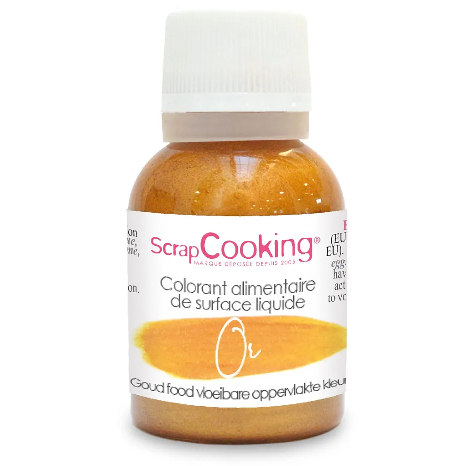 scrapcooking-colorants-4240-colorant-liquide-dor-20g image 1
