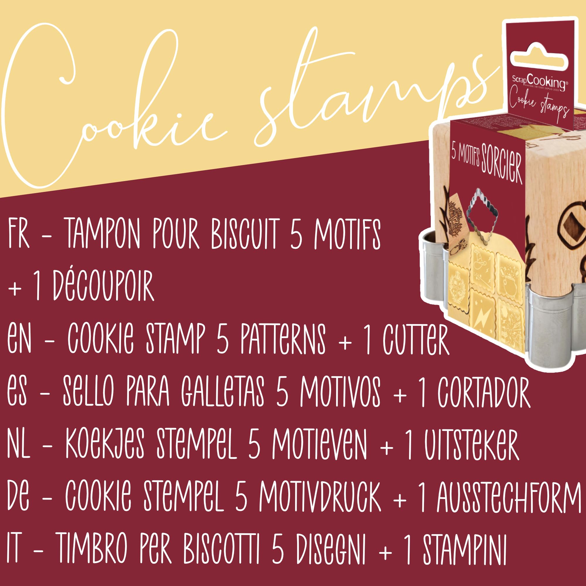 scrapcooking-mat-riel-kit-tampon-biscuit-sorcier-d-coupoir image 3