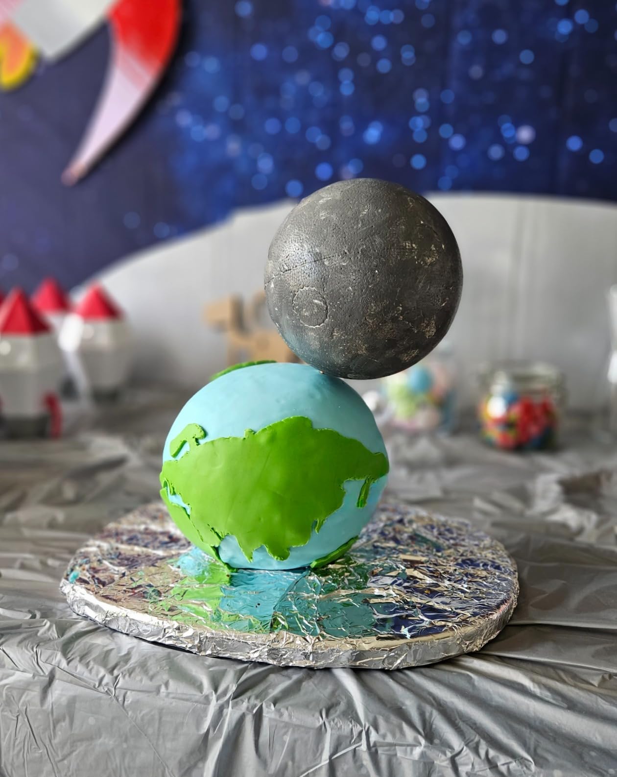 Pour gâteau ballon