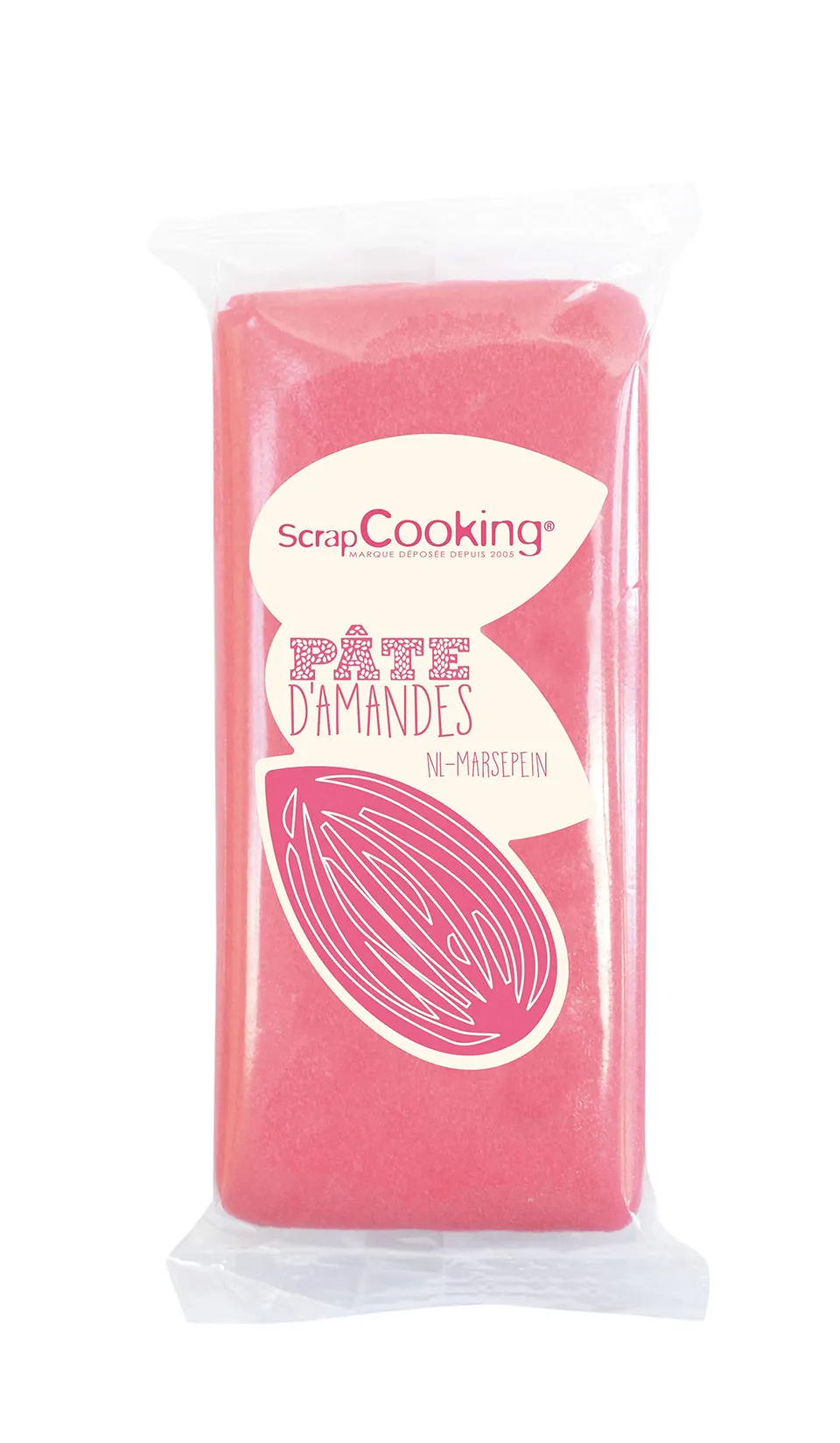 scrapcooking-p-tes-sucre-p-te-d-amande-rose-200-g image 1