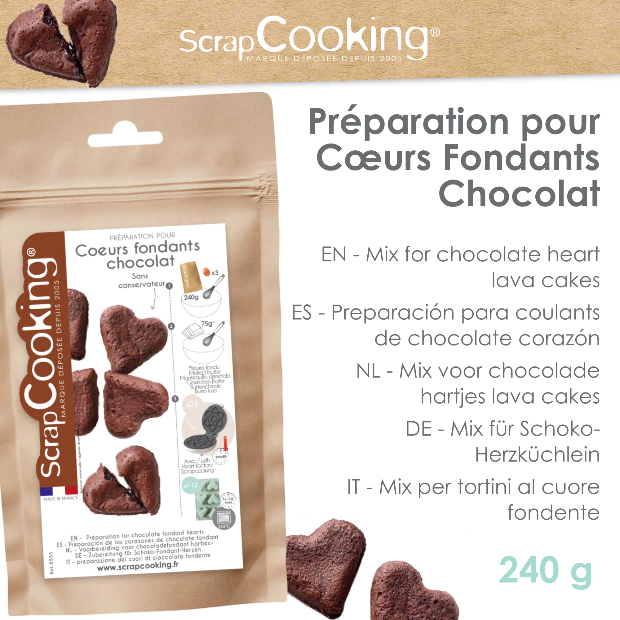 scrapcooking-ingr-dients-8553-mix-fondant-chocolat-240g image 3