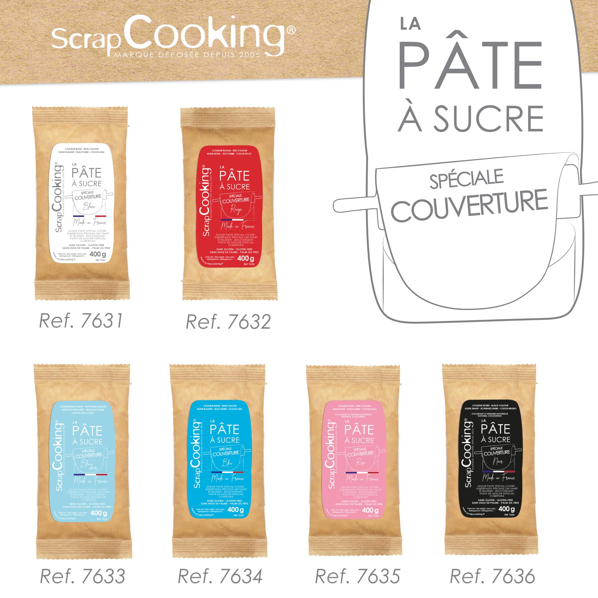 scrapcooking-p-tes-sucre-p-te-couverture-blanche-400-g-sans-gluten image 8