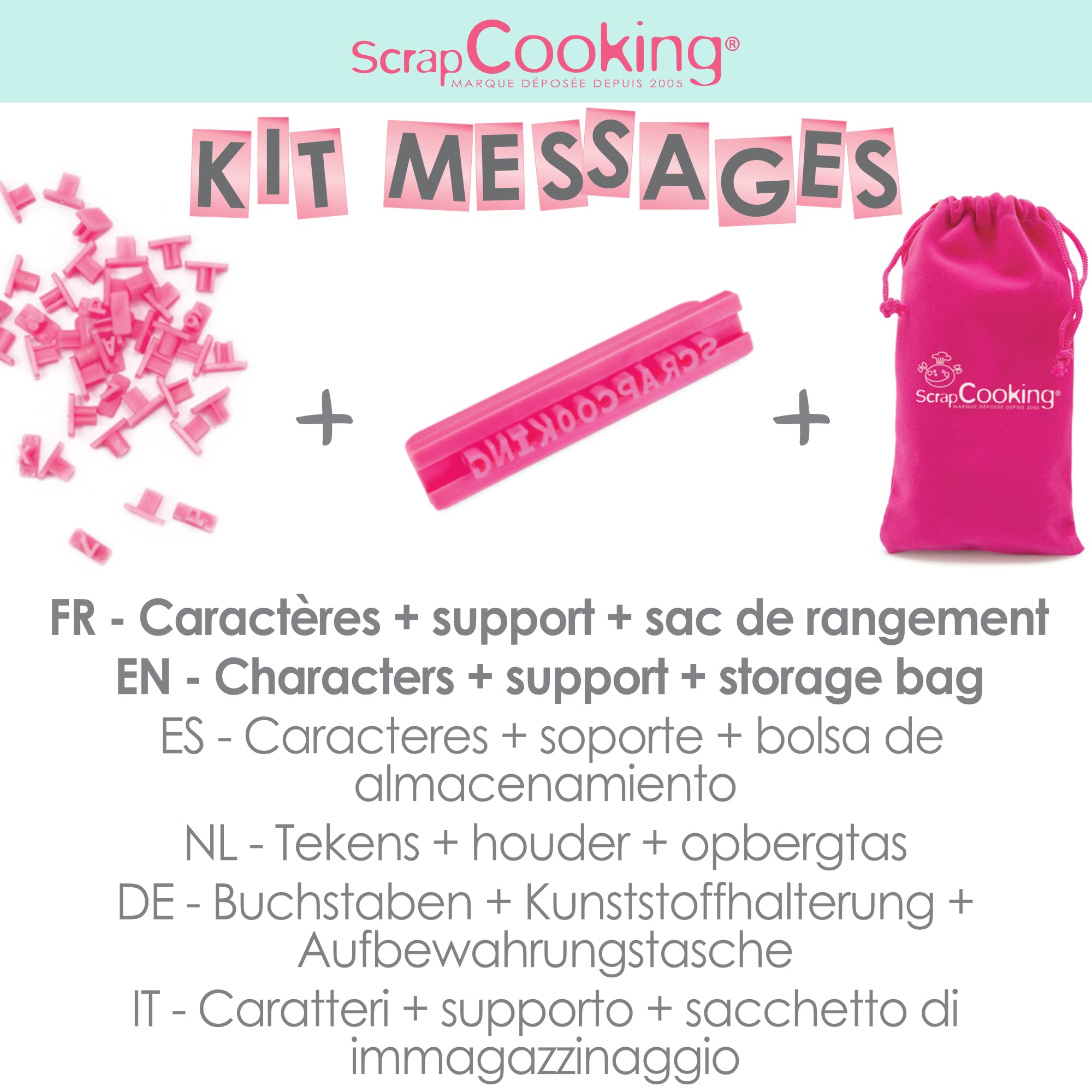 scrapcooking-mat-riel-2041-kit-messages-biscuits-85-pi-ces image 2