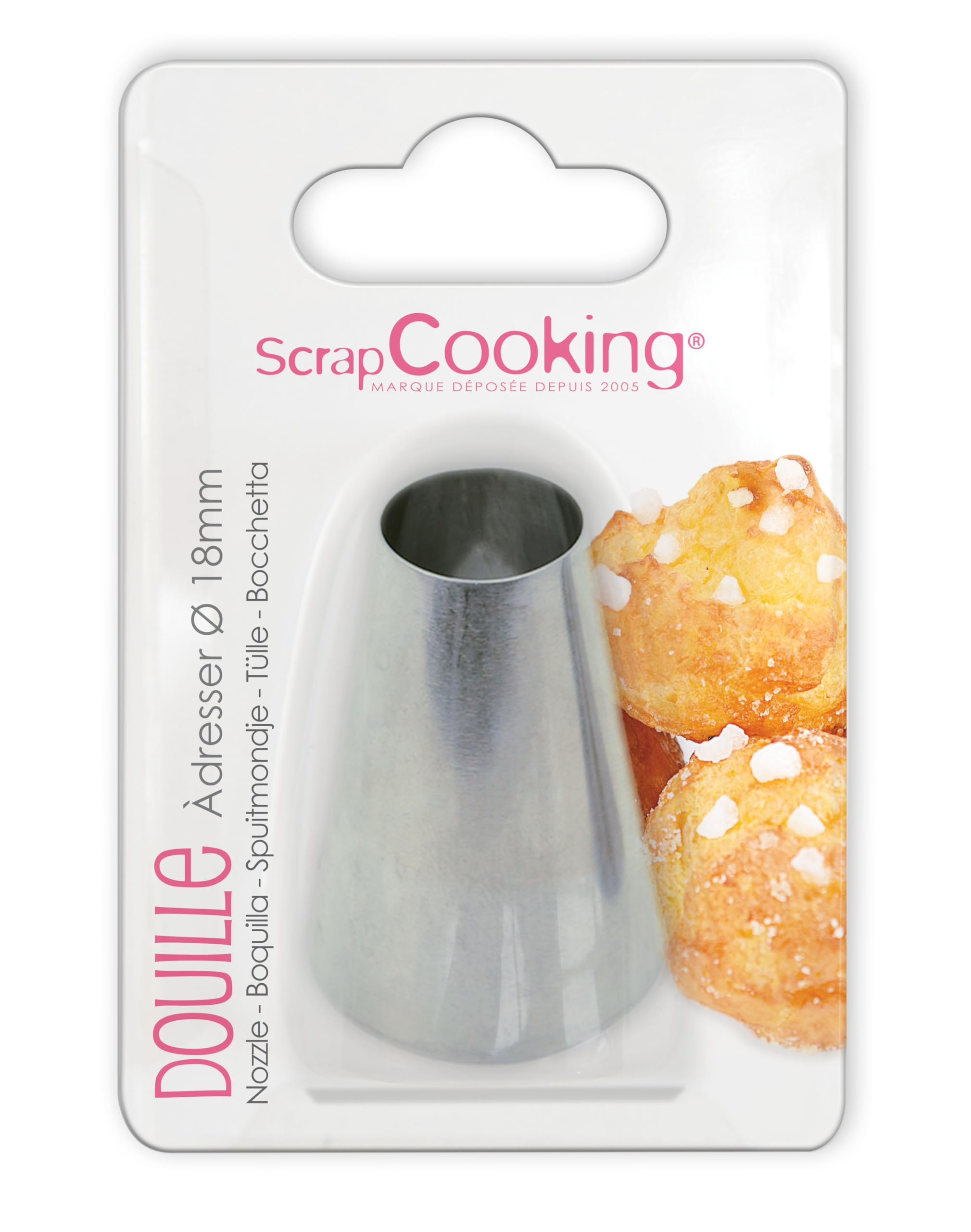 scrapcooking-mat-riel-1800-douille-inox-18-mm-choux-clairs image 1
