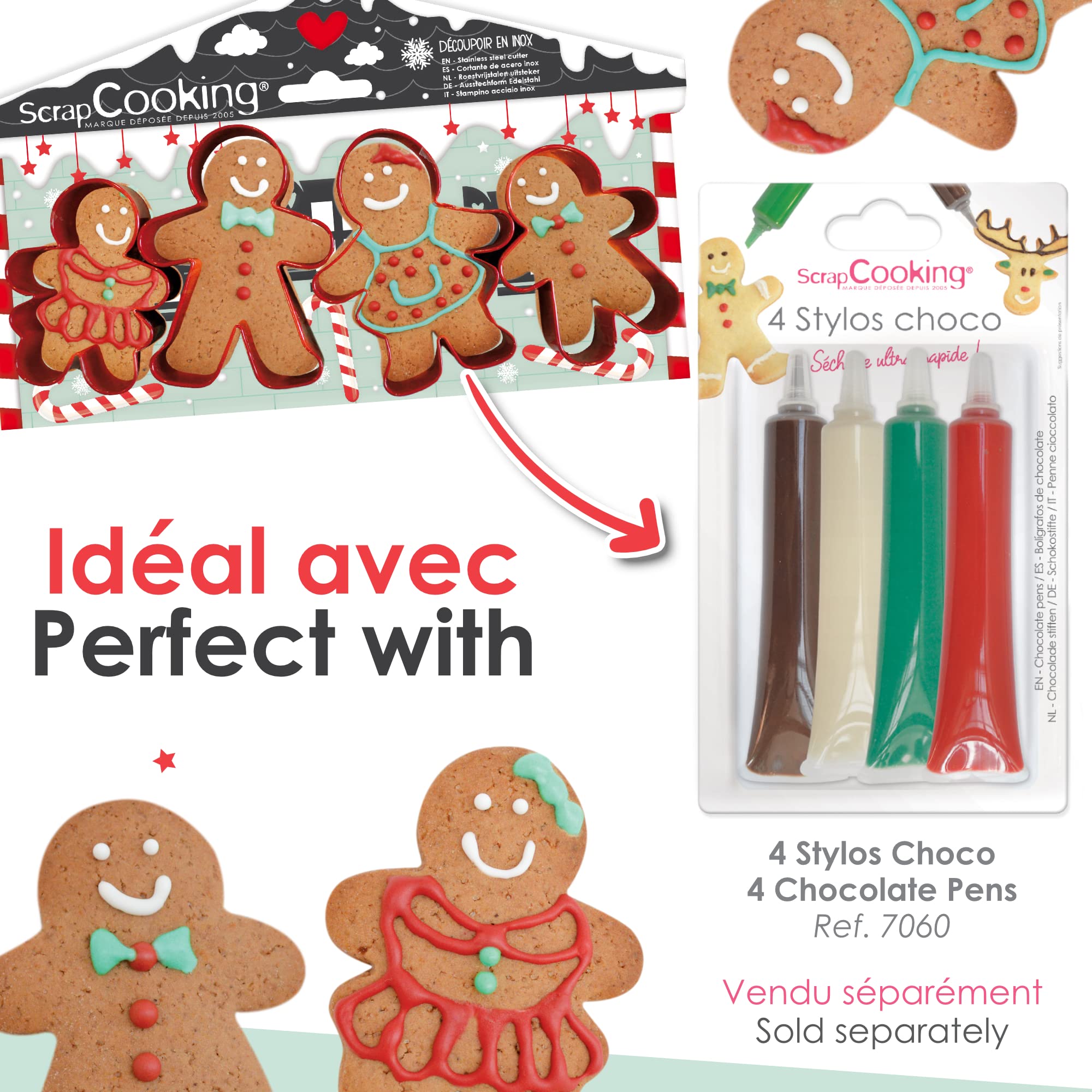 scrapcooking-emporte-pi-ces-pain-d-pices-inox-lot-de-4 image 7
