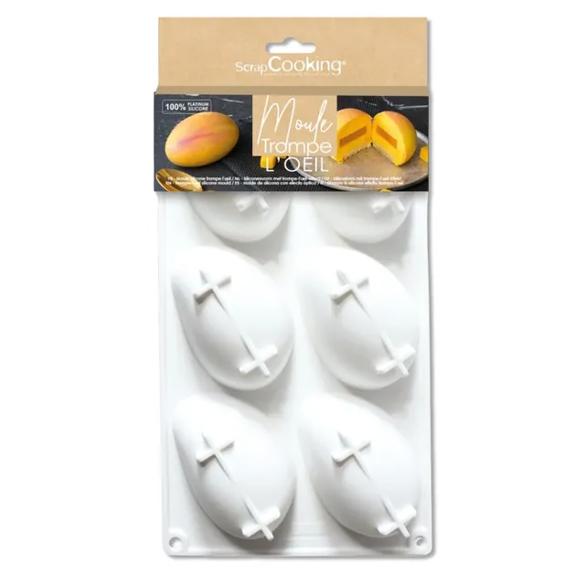 scrapcooking-moules-2884-moule-silicone-mangue-6-empreintes image 1