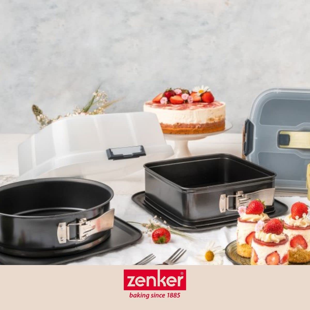zenker-special-to-go-7906-moule-charni-re-23-cm-avec-couvercle image 2