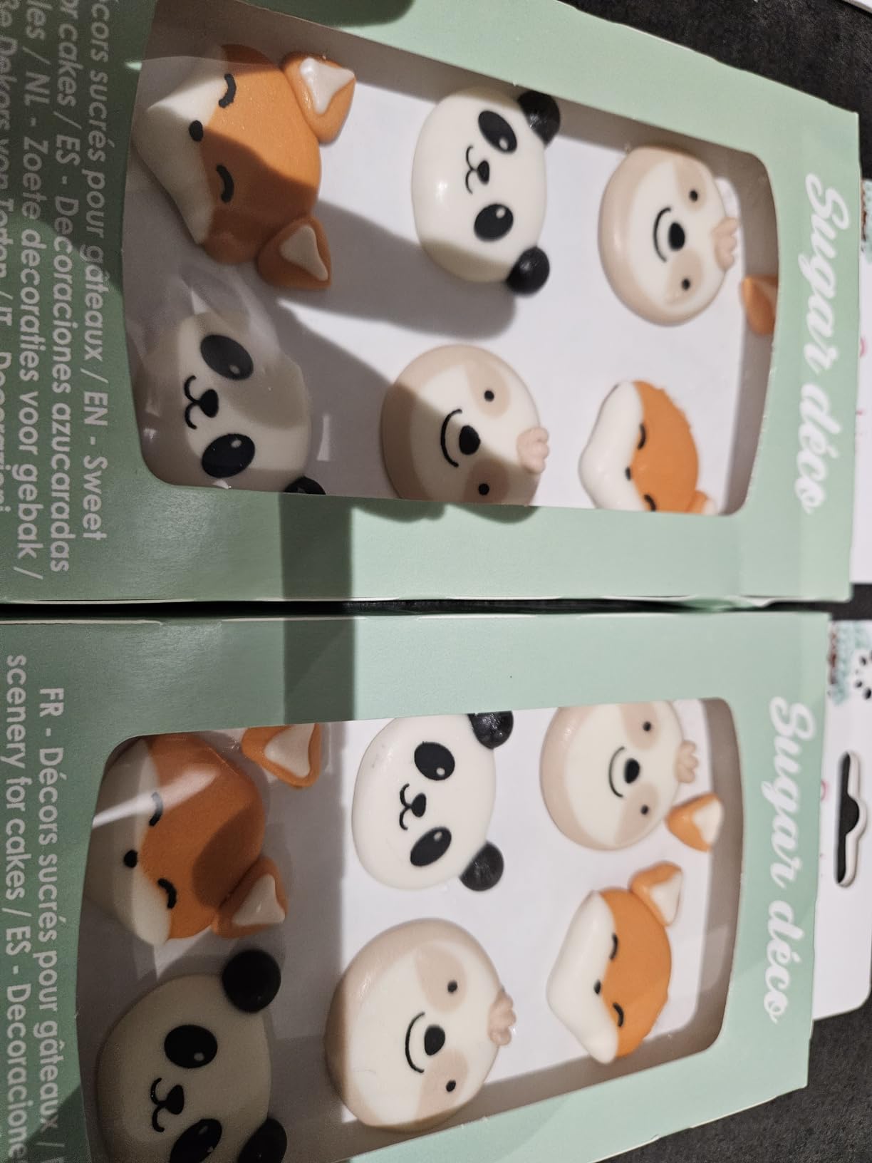 Mignons sur cupcakes
