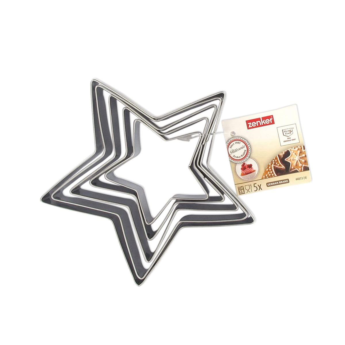 zenker-sparkling-christmas-44813-emporte-pi-ces-toile-inox-5-pcs image 5