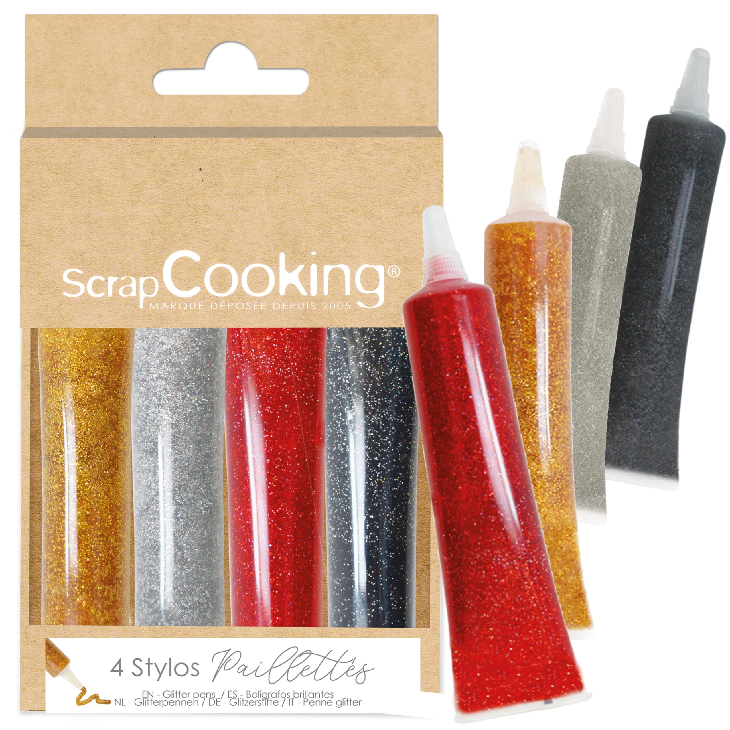 scrapcooking-d-corations-4-stylos-paillet-s-comestibles-no-l image 1