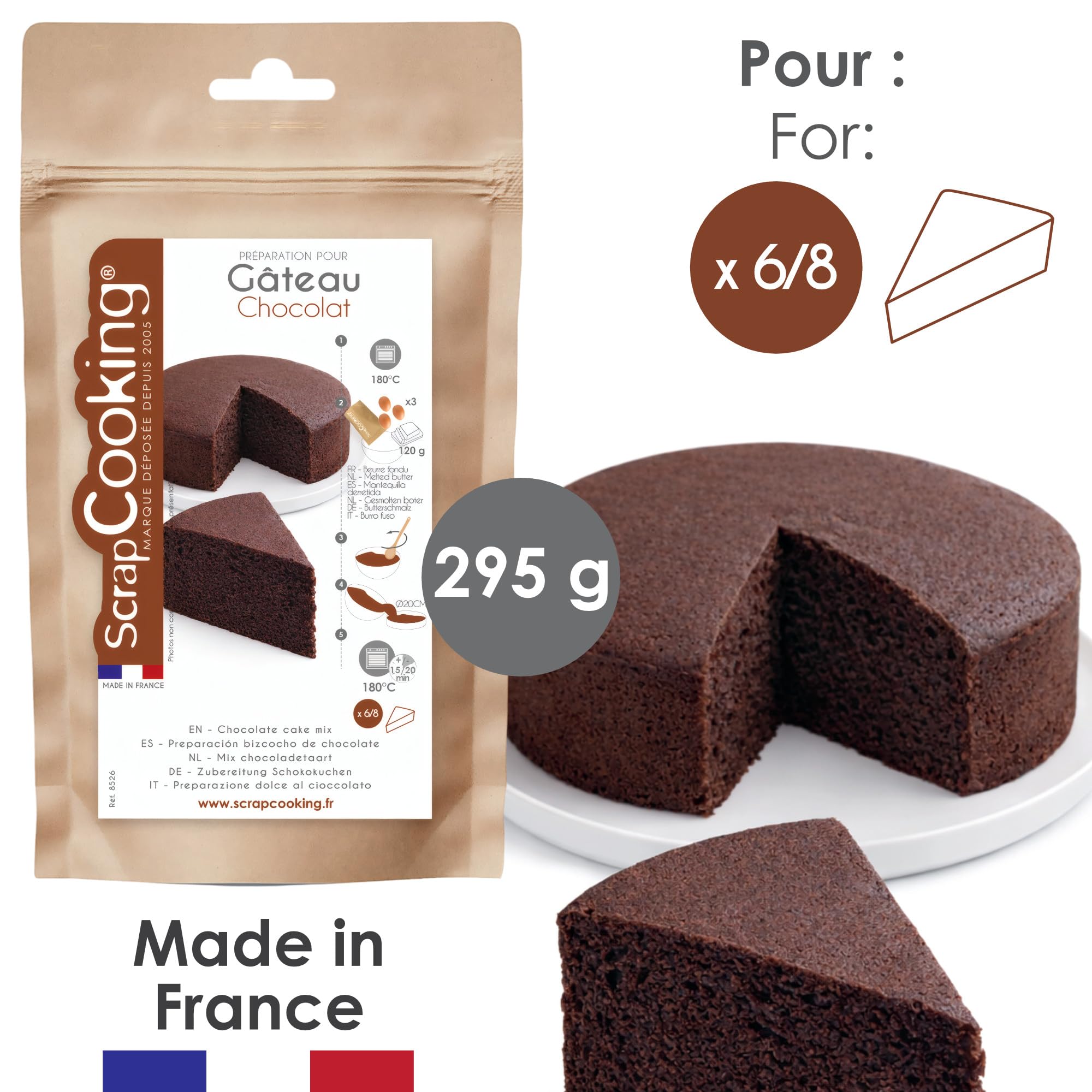 scrapcooking-ingr-dients-pr-paration-g-teau-chocolat-295g-8526-moelleux image 5
