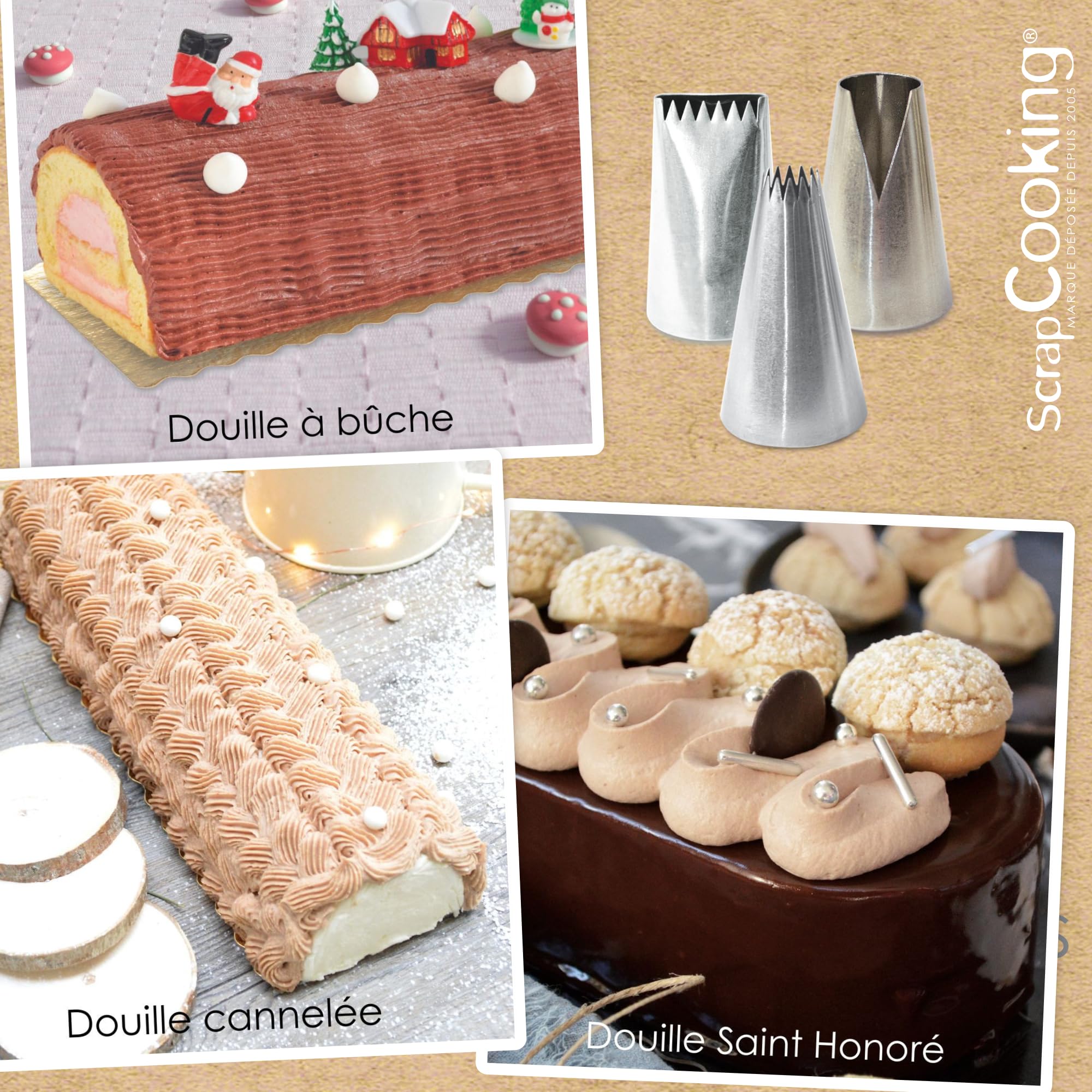 scrapcooking-mat-riel-1835-douilles-b-ches-no-l-inox-x3 image 4