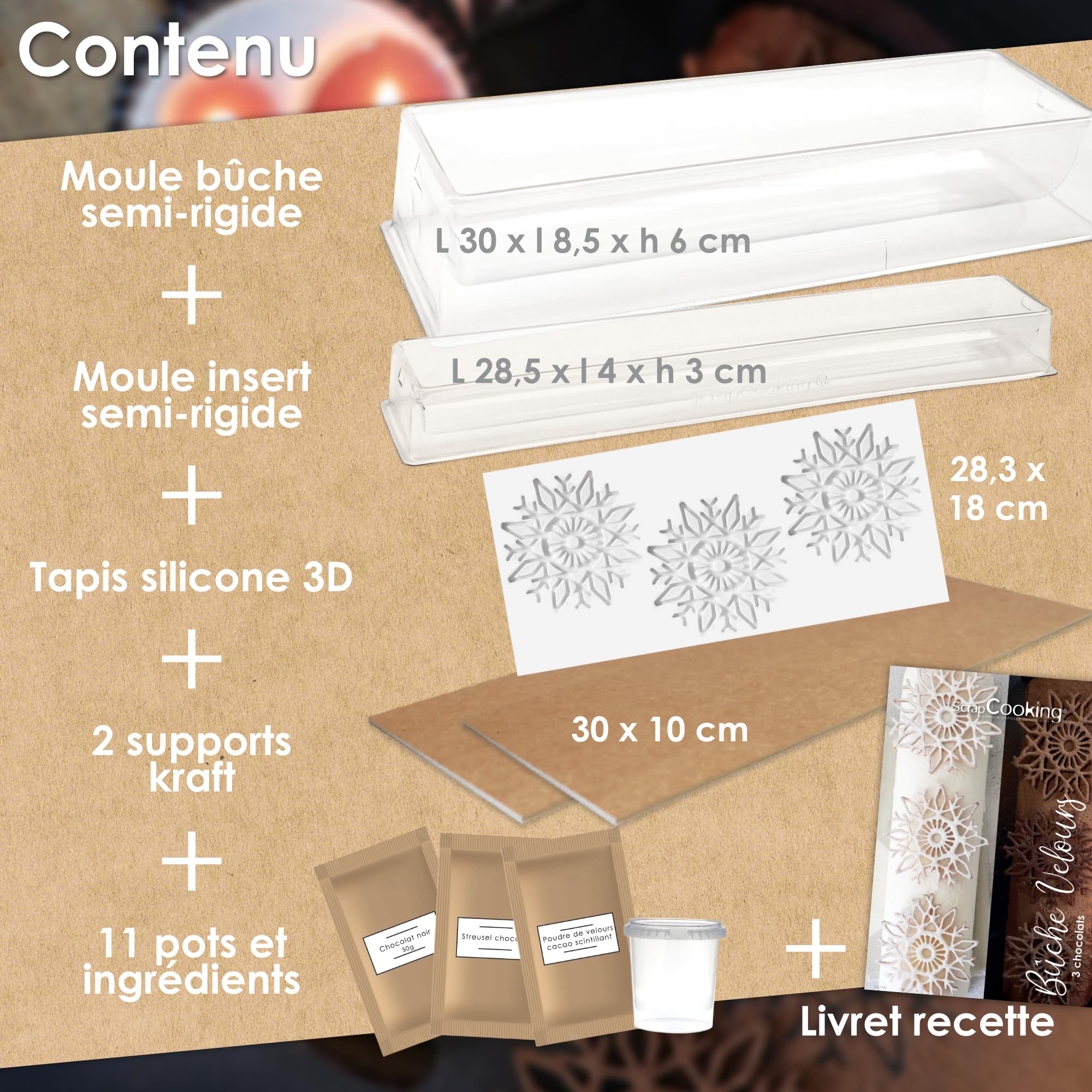 scrapcooking-moules-coffret-b-che-no-l-velours-3-chocolats-1942 image 3