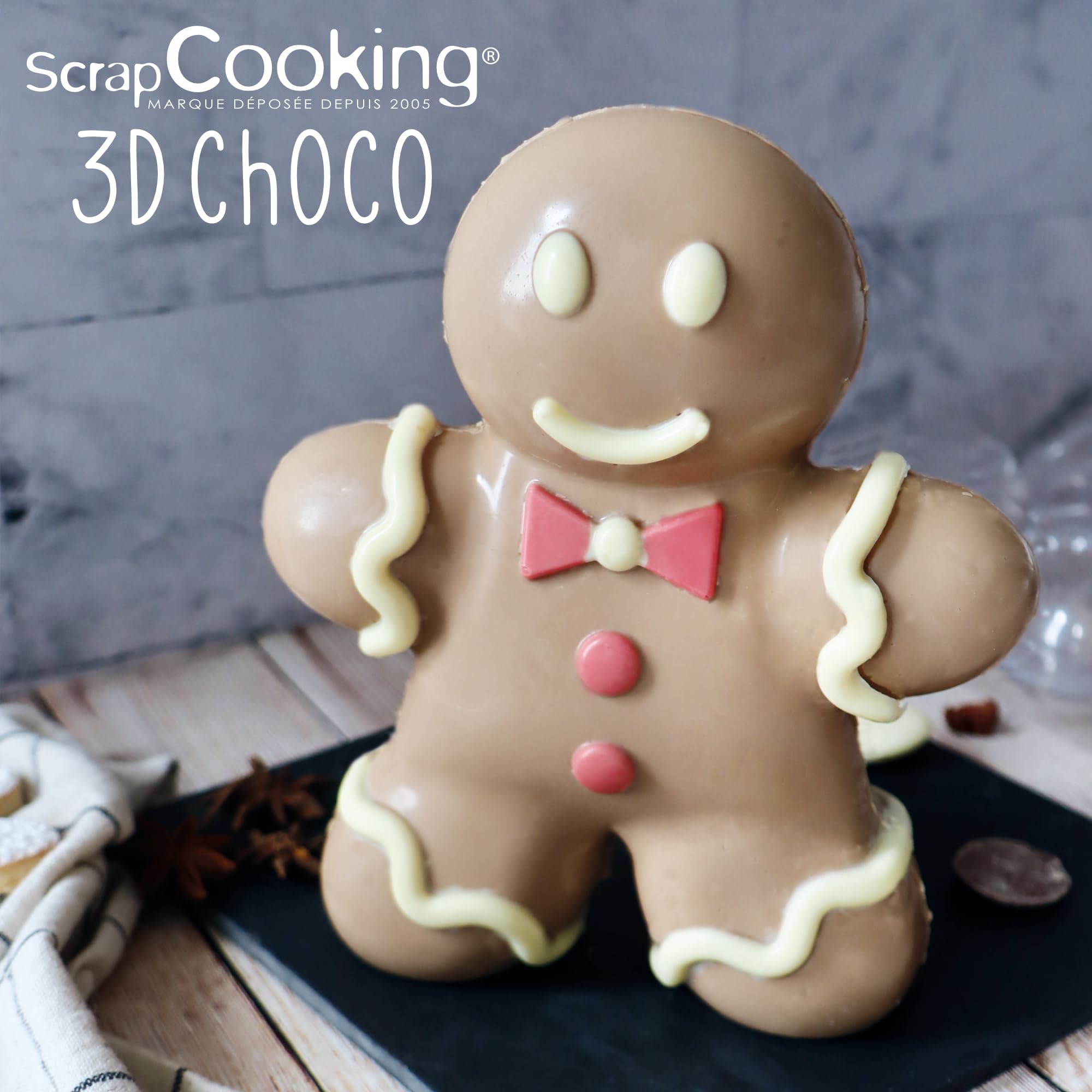 scrap-cooking-moules-6759-moule-chocolat-bonhomme-pain-d-pices-3d image 5