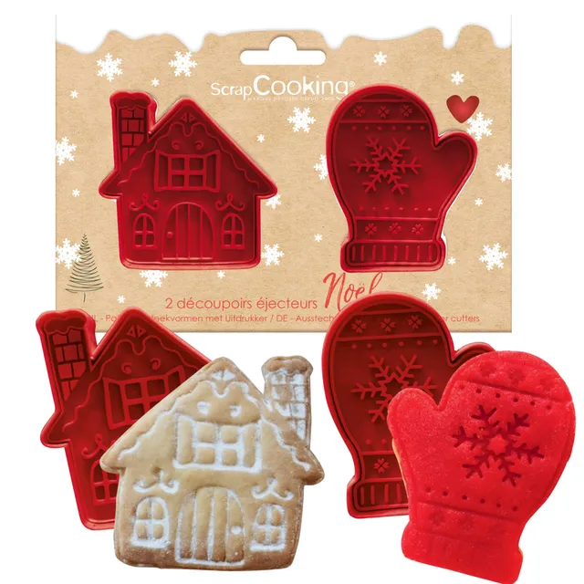 scrapcooking-emporte-pi-ces-2147-d-coupoirs-no-l-maison-moufle-x2 image 1