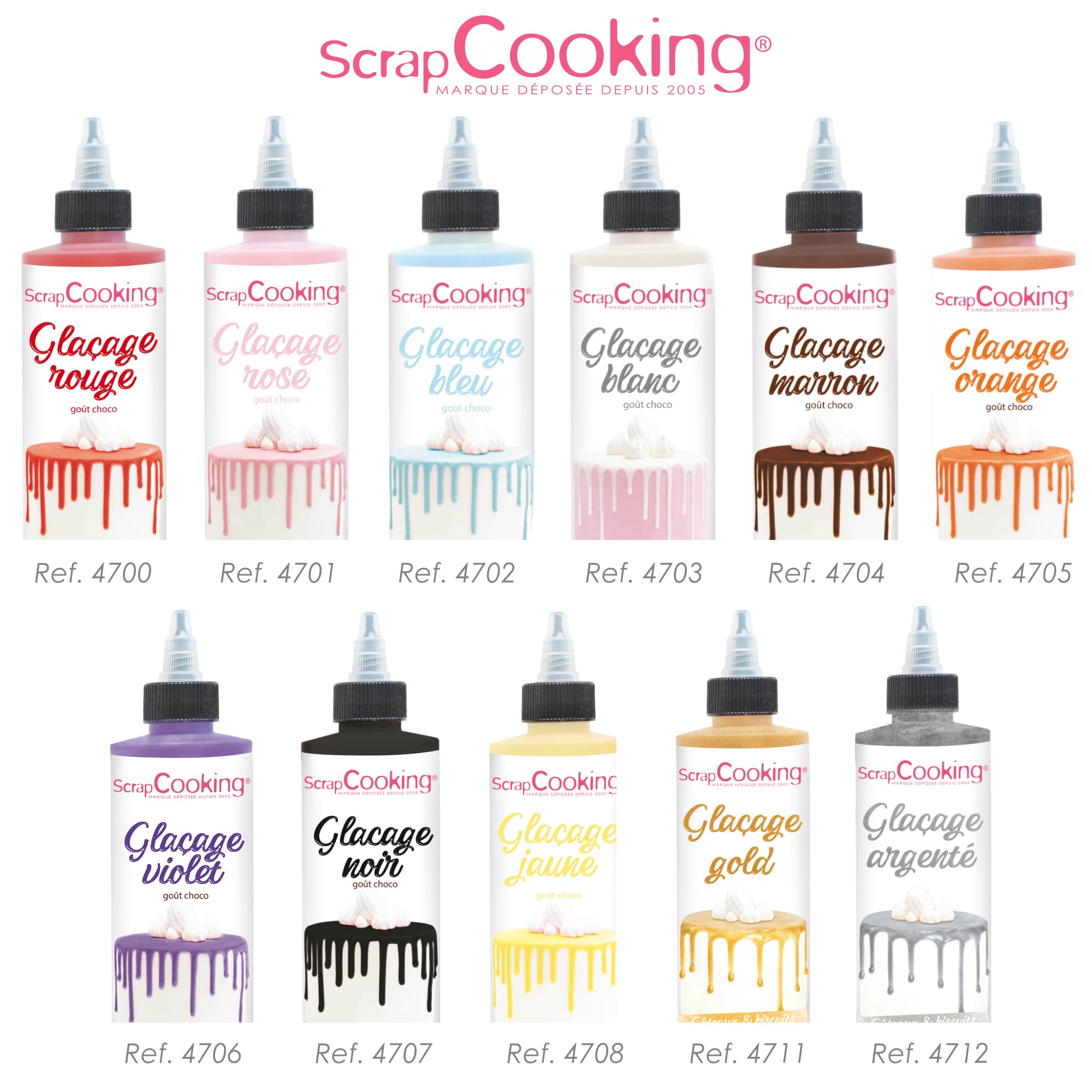 scrapcooking-ingr-dients-4711-gla-age-dor-140-g-drip-cake image 7