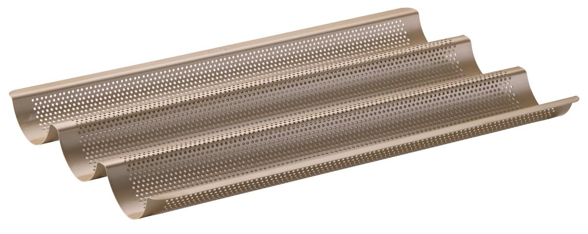 zenker-dein-brot-moule-pain-4-mini-baguettes-acier-dor-33-cm image 8