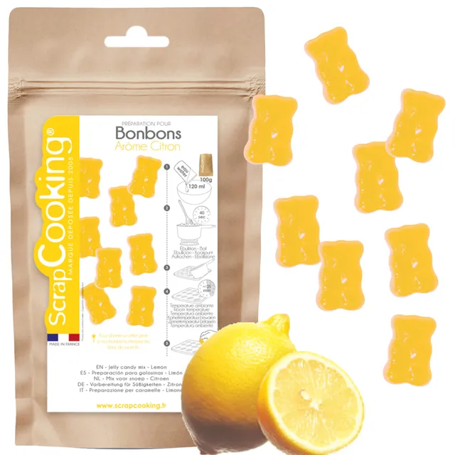 scrapcooking-ingr-dients-8543-pr-paration-bonbons-citron-100-g image 1