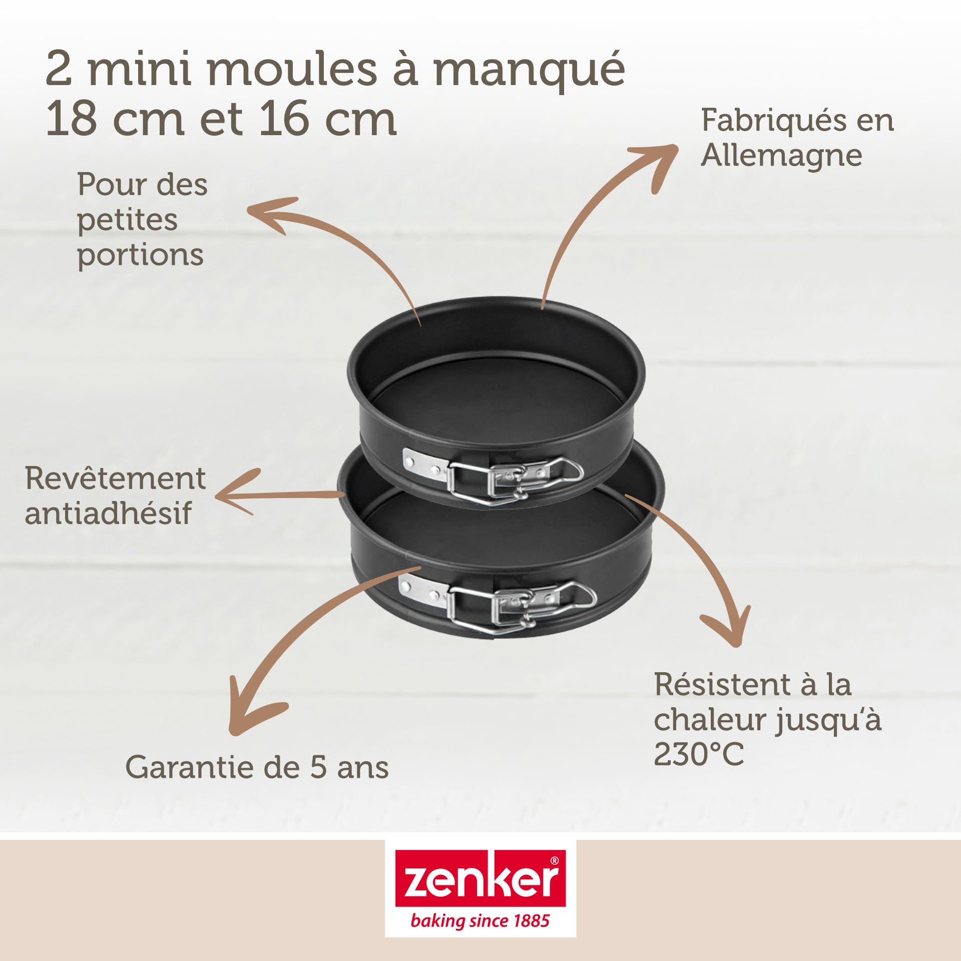 zenker-special-mini-9916450-moule-manqu-12-16-cm-antiadh-sif image 3