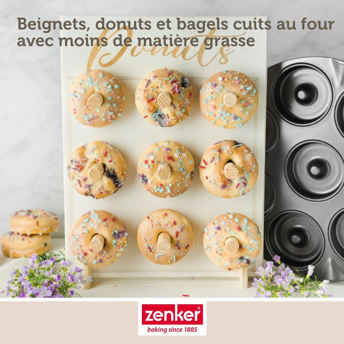 zenker-7426-moule-beignets-8-empreintes-acier-33-cm-noir image 6