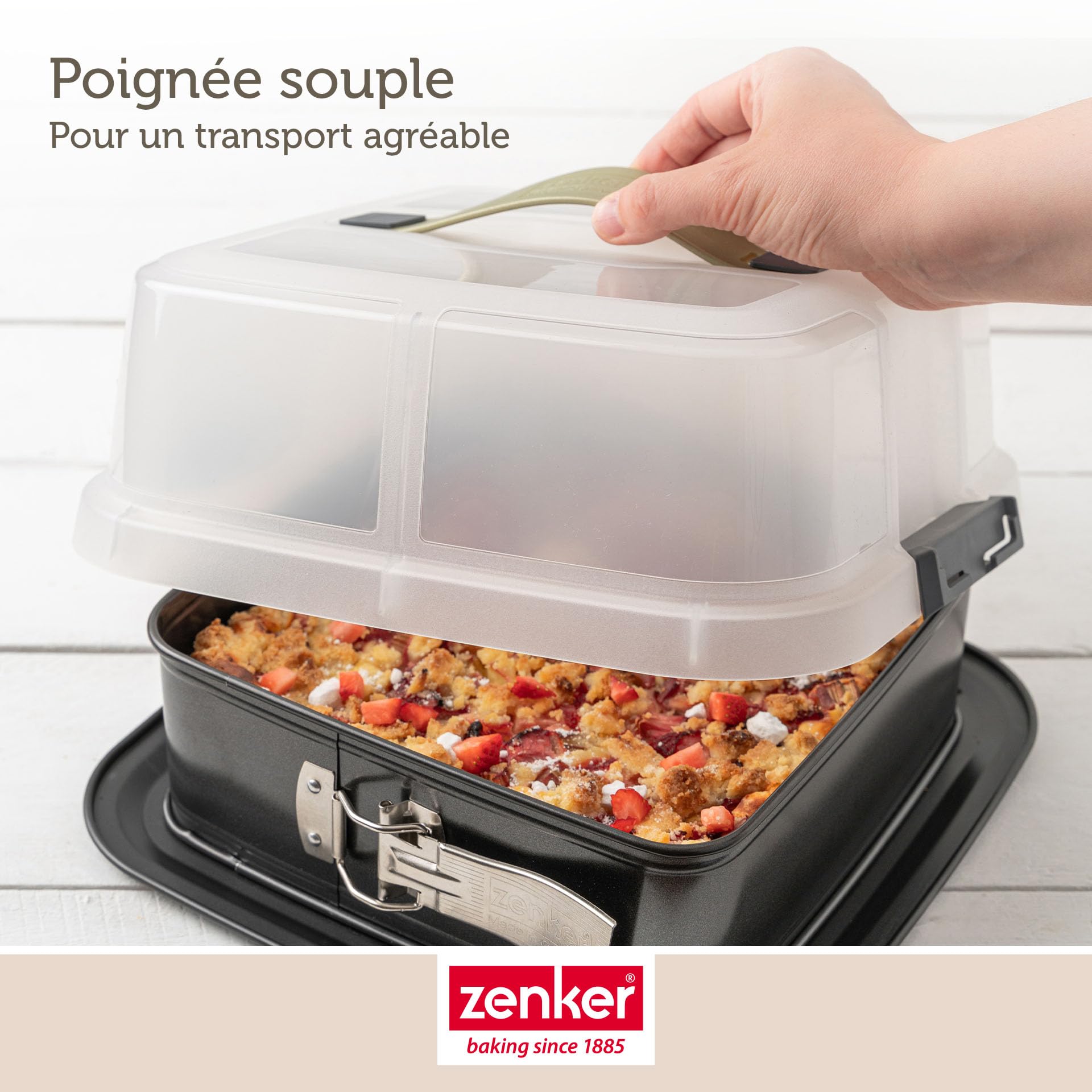zenker-bake-click-go-couvercle-carr-30-cm-capot-individuel image 6