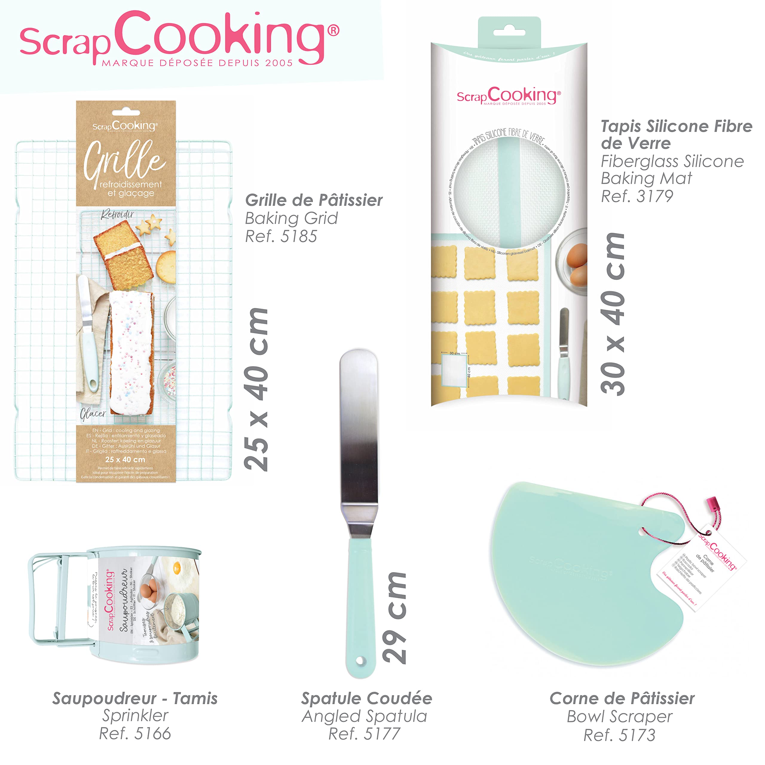 scrapcooking-mat-riel-3179-tapis-cuisson-silicone-perfor-30x40-cm image 8