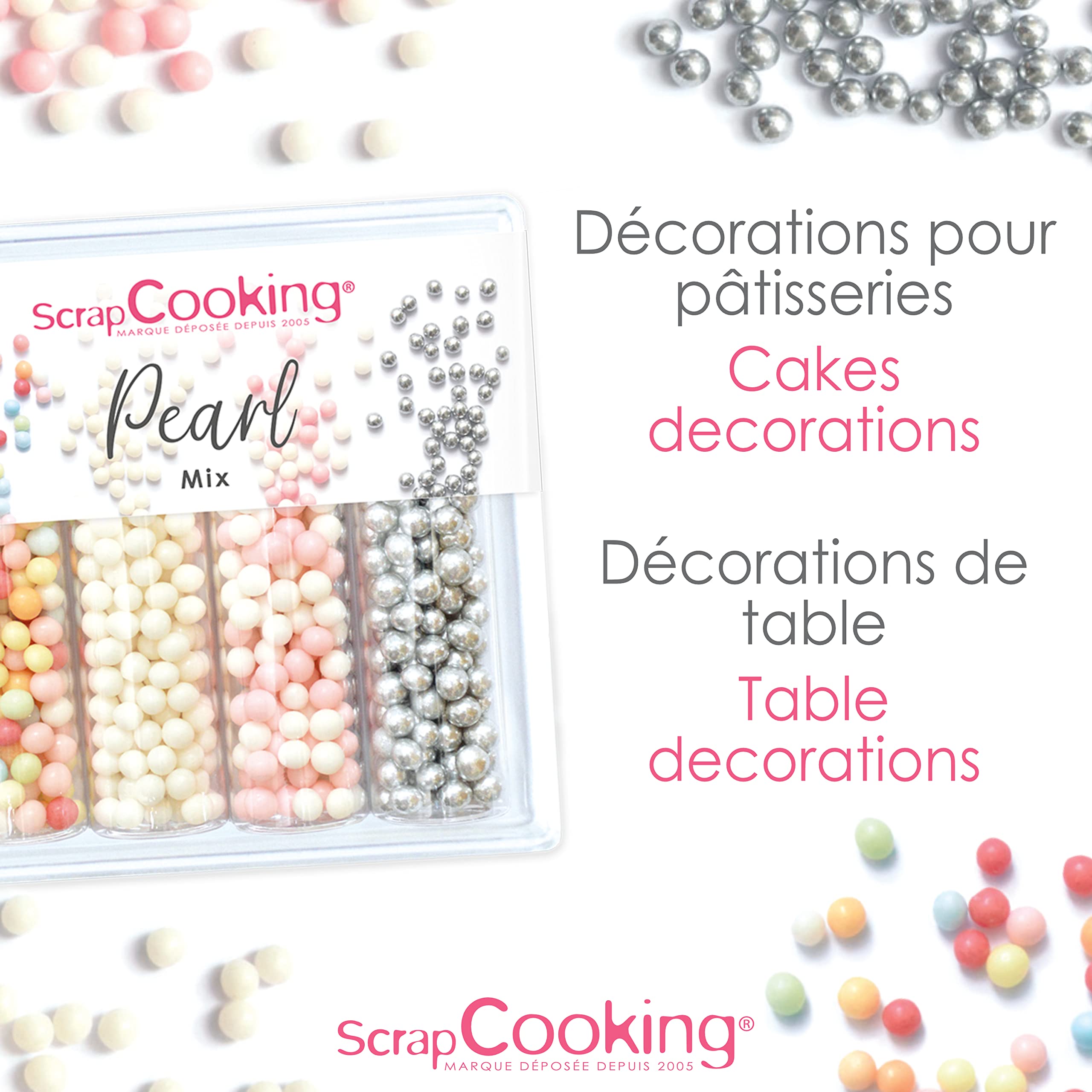 scrapcooking-d-corations-pearl-mix-d-cors-sucr-s-bleu-56-g image 3