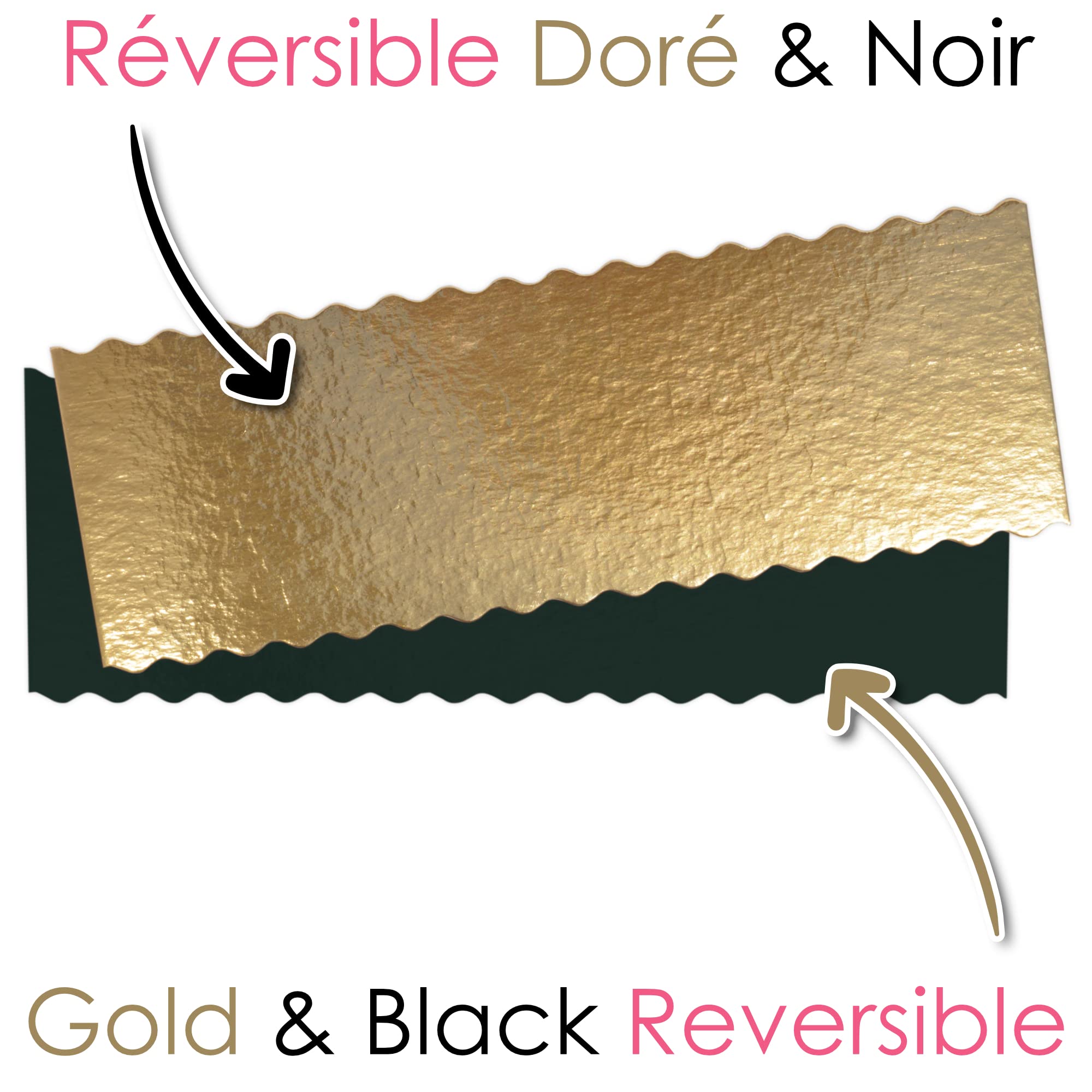 scrapcooking-mat-riel-5205-support-b-che-30x10-cm-dor-noir-x5 image 5