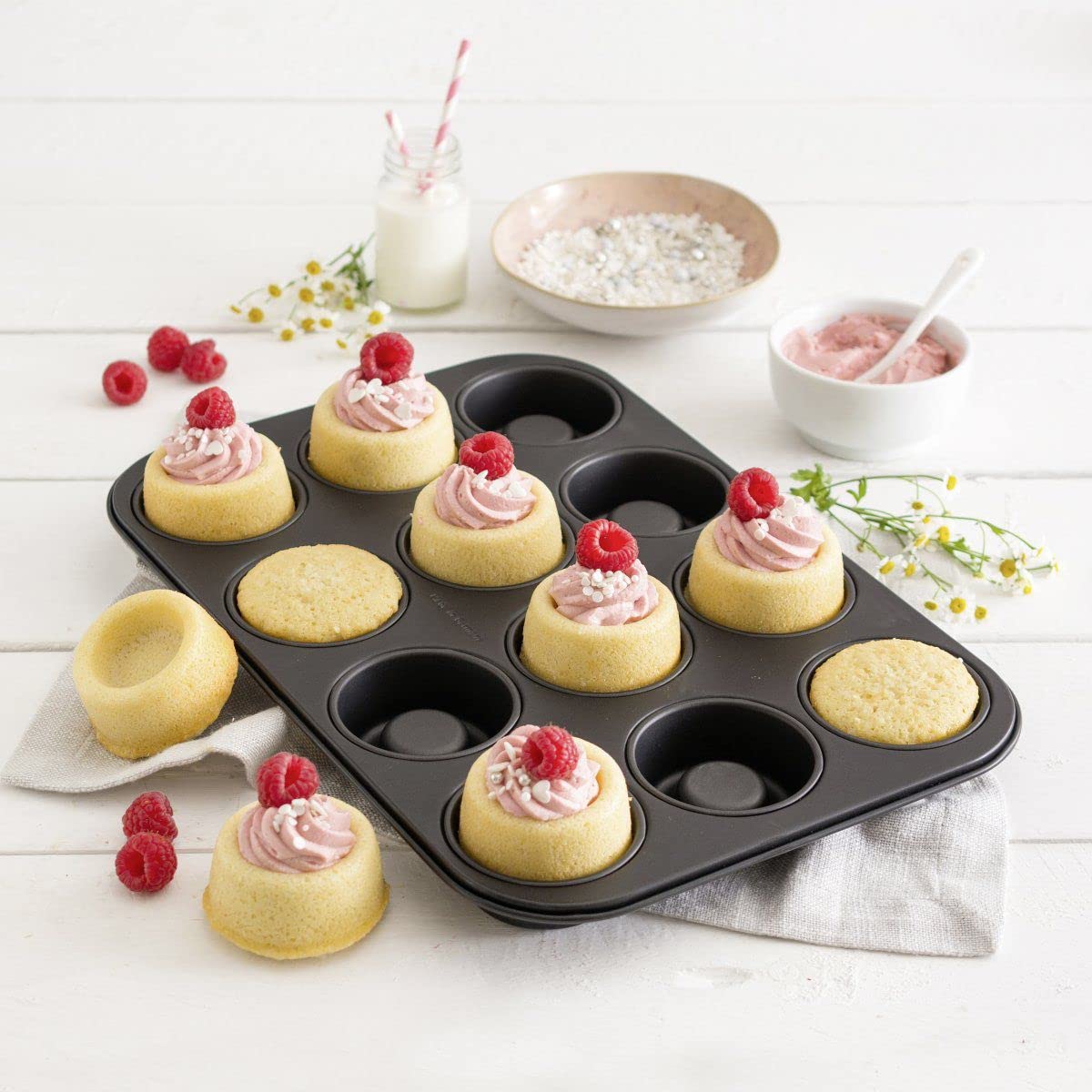 zenker-special-mini-moule-baba-rhum-7423-savarin-acier image 2