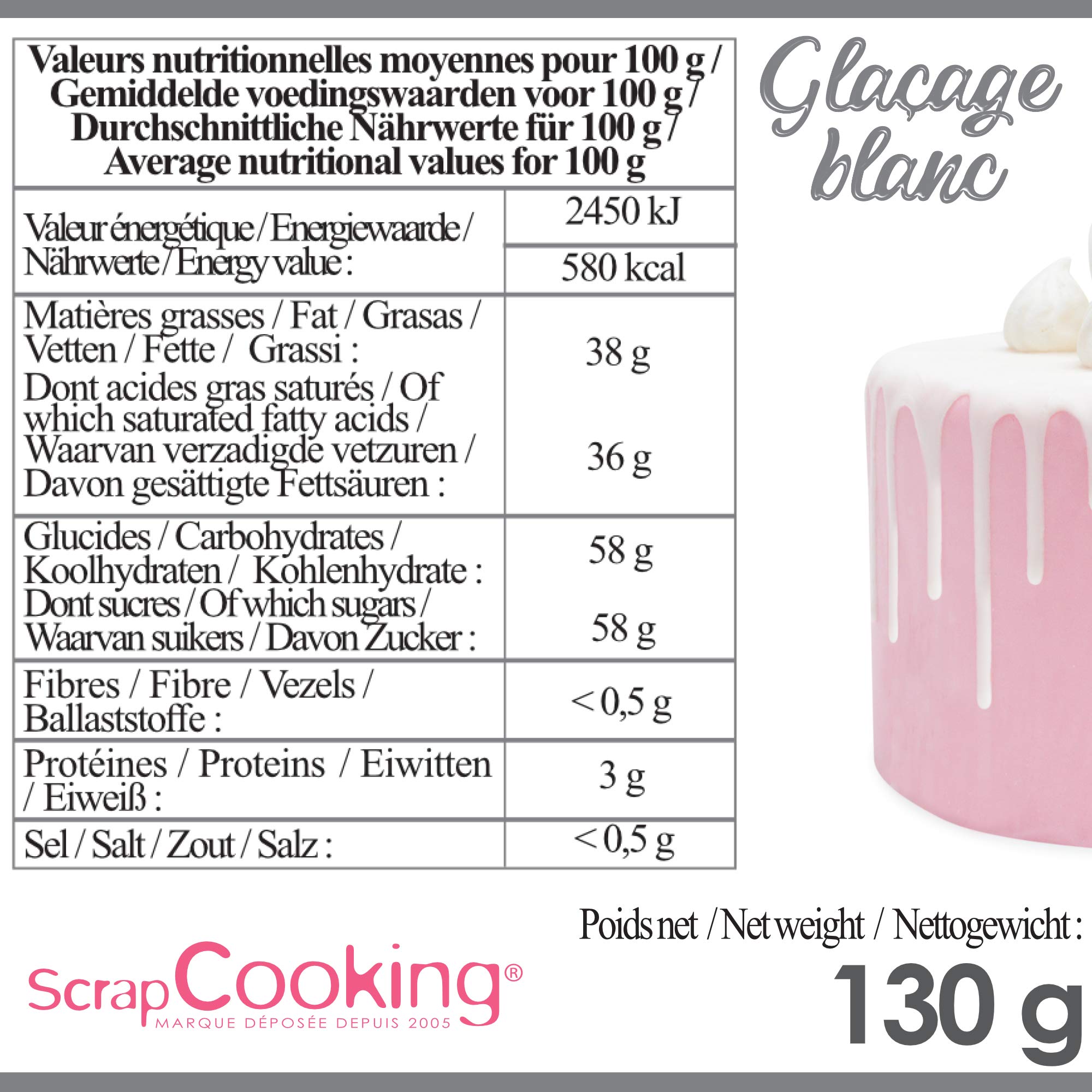 scrapcooking-ingr-dients-gla-age-blanc-chocolat-130-g image 6