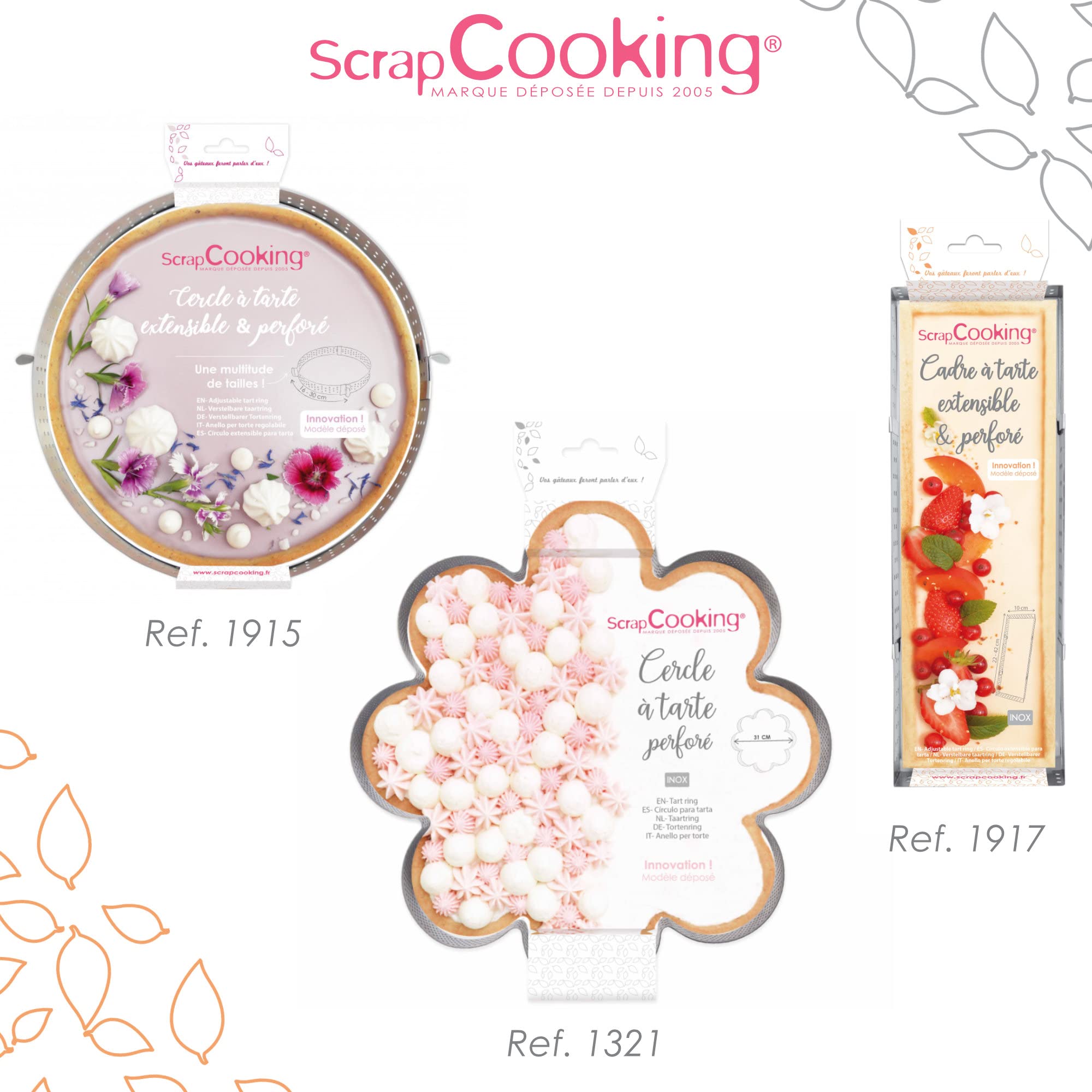 scrapcooking-moules-cercle-marguerite-perfor-30cm-inox-1321 image 8