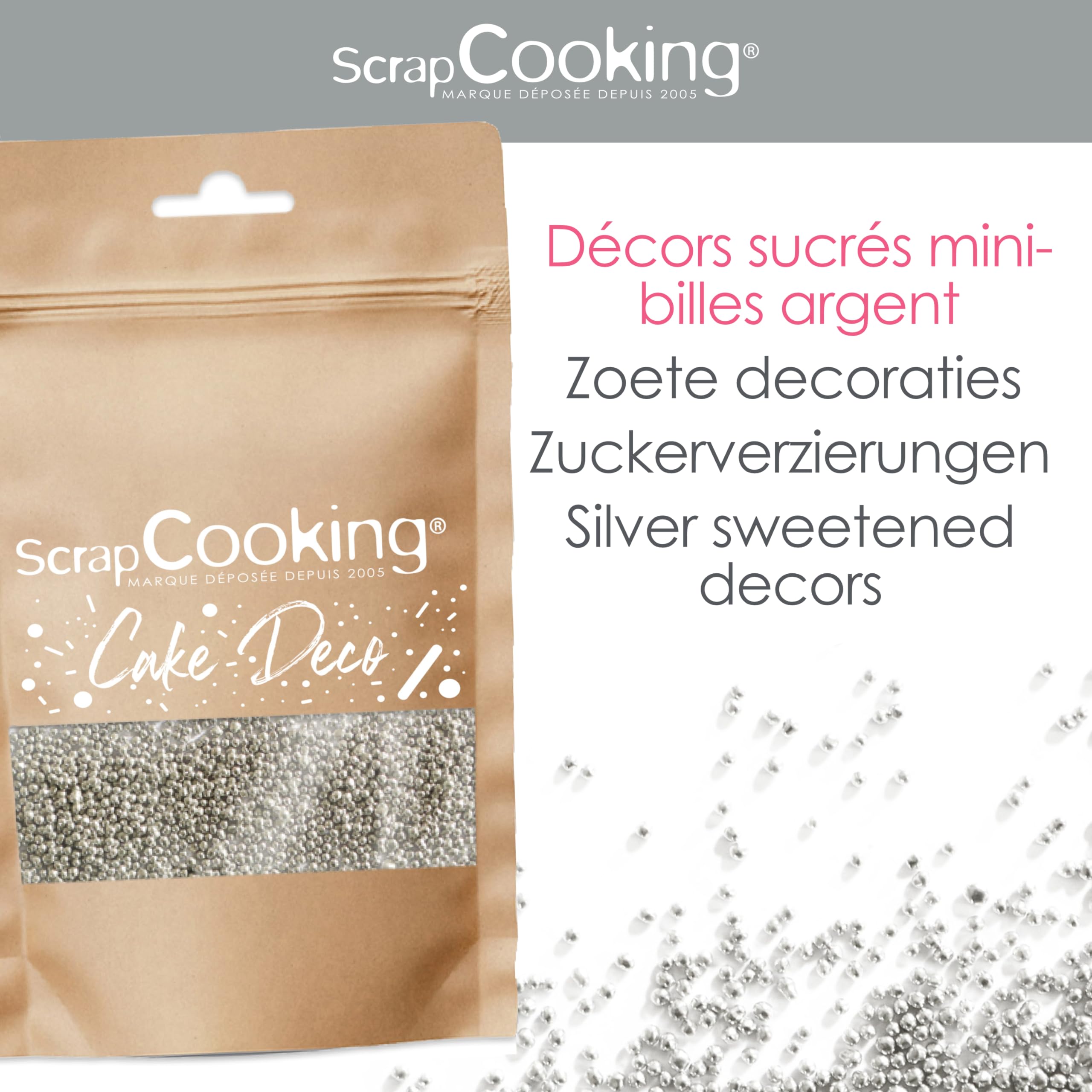 scrapcooking-d-corations-mini-billes-argent-7458-80-g image 3