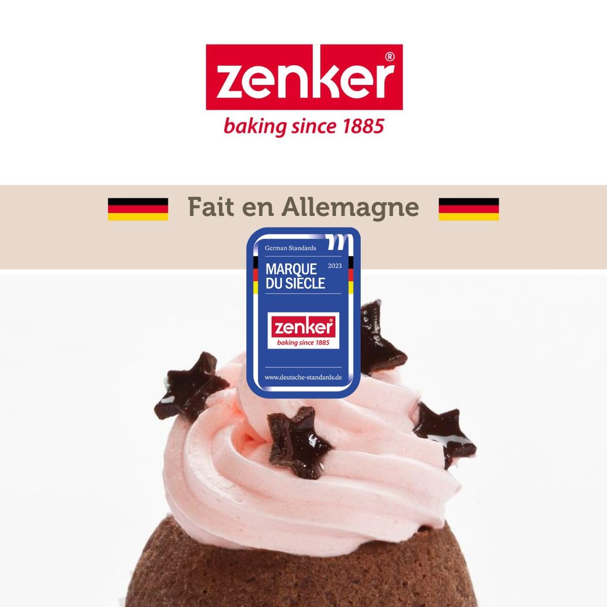 zenker-happy-cupcakes-6541-moule-muffins-24-noir image 7